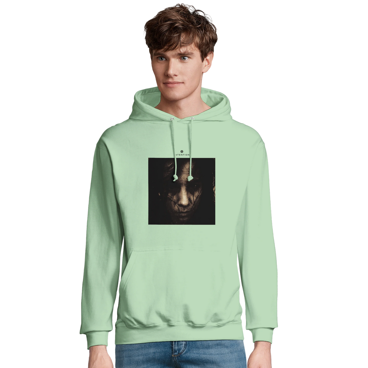Fearless - "Face It" Hoodie frozen green 3