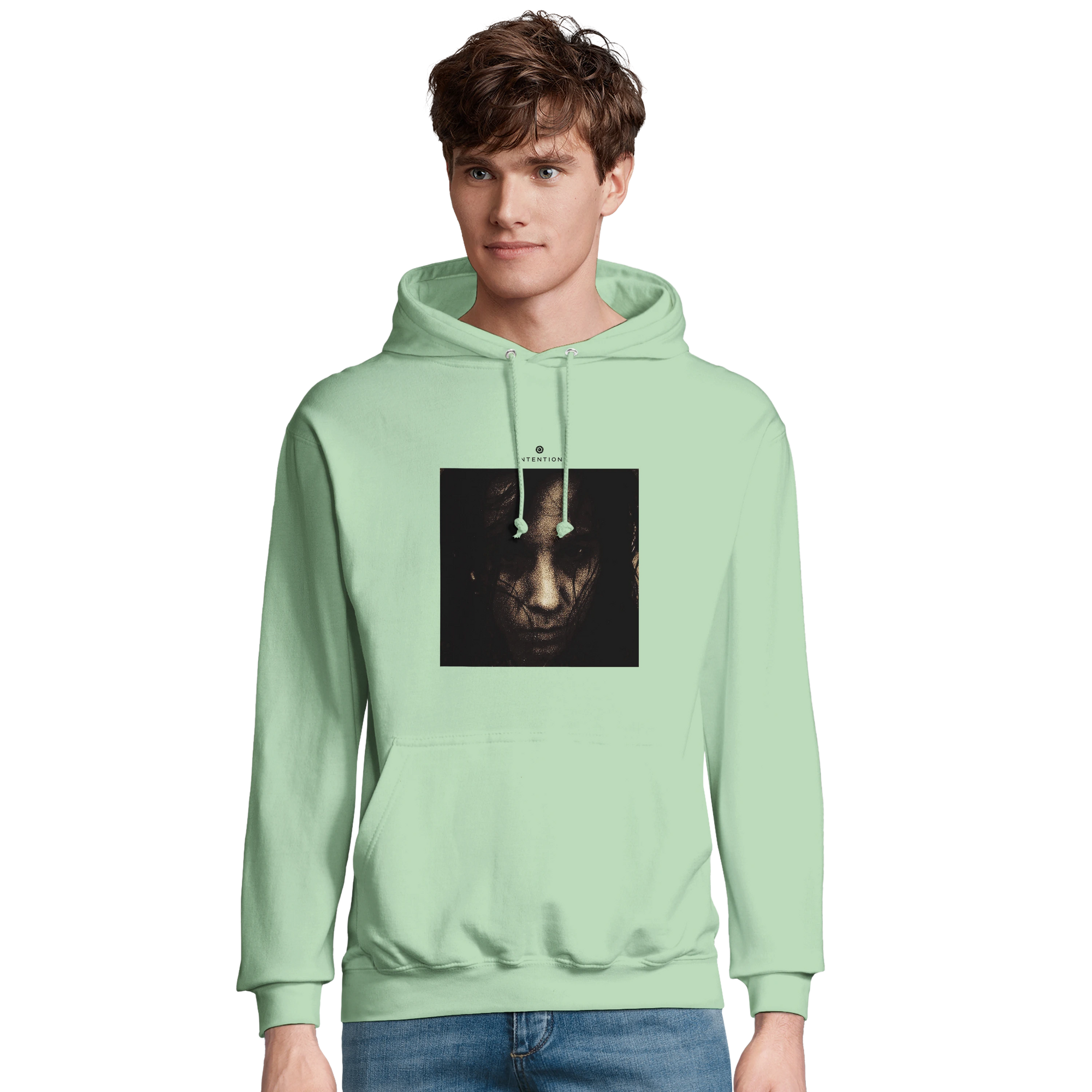 Fearless - "Face It" Hoodie frozen green 3