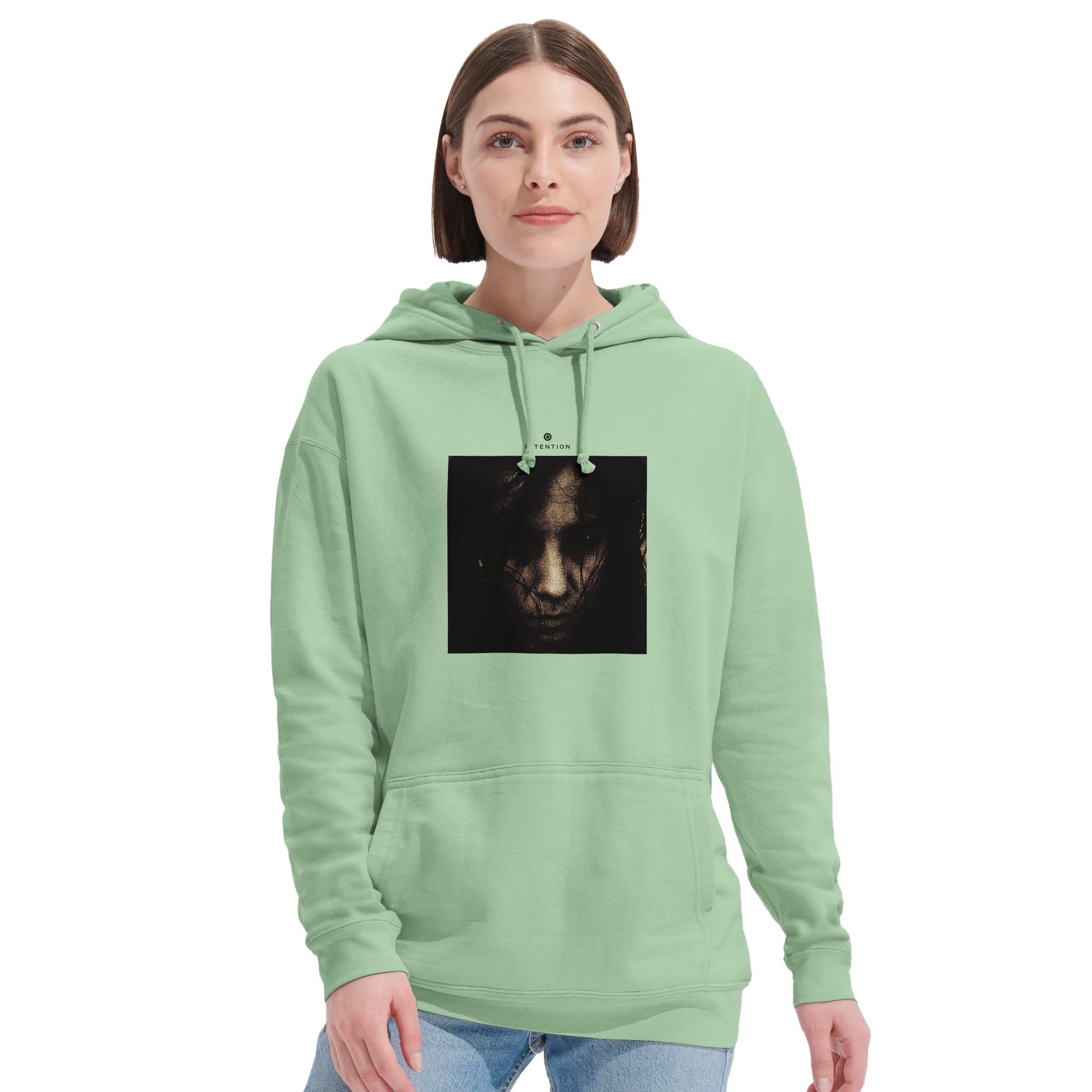 Fearless - "Face It" Hoodie frozen green 5