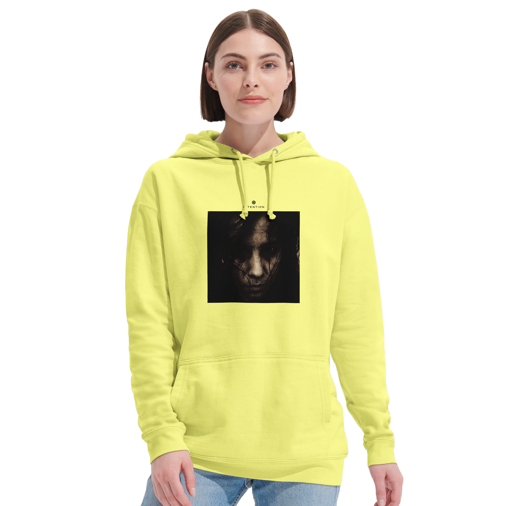 Fearless - "Face It" Hoodie Light Yellow 5