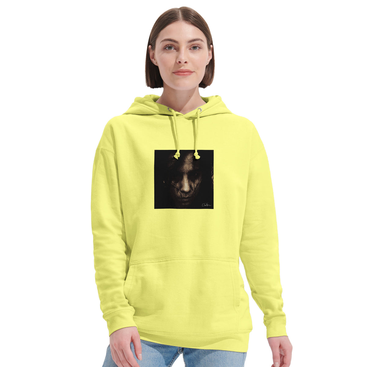 Fearless - "Face It" Hoodie Light Yellow 6