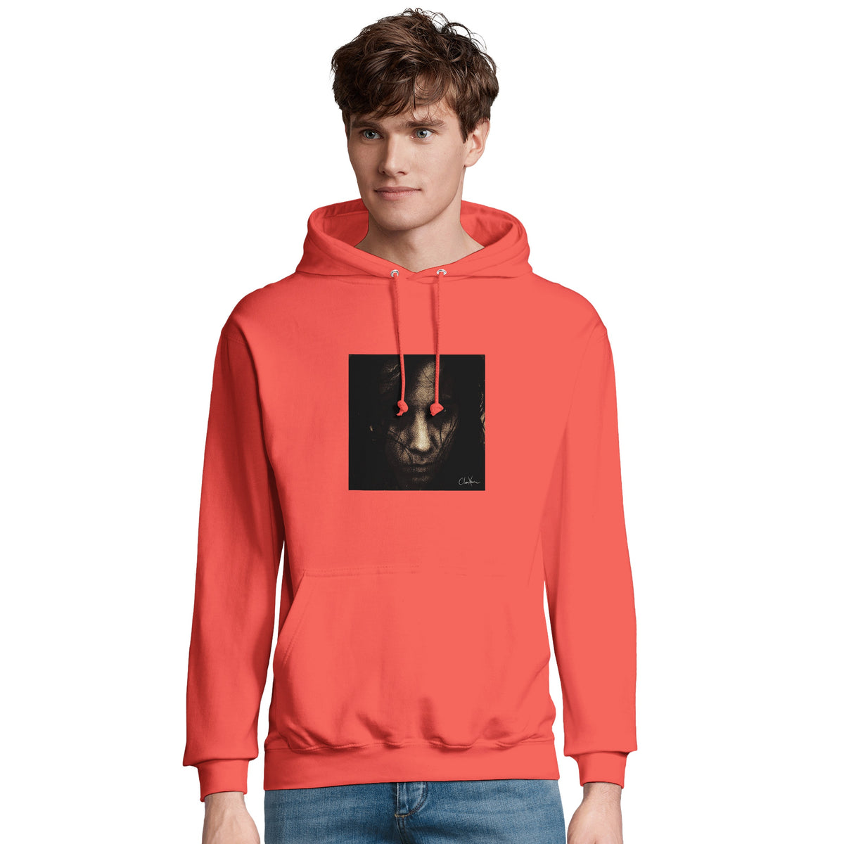 Fearless - "Face It" Hoodie pop orange 4