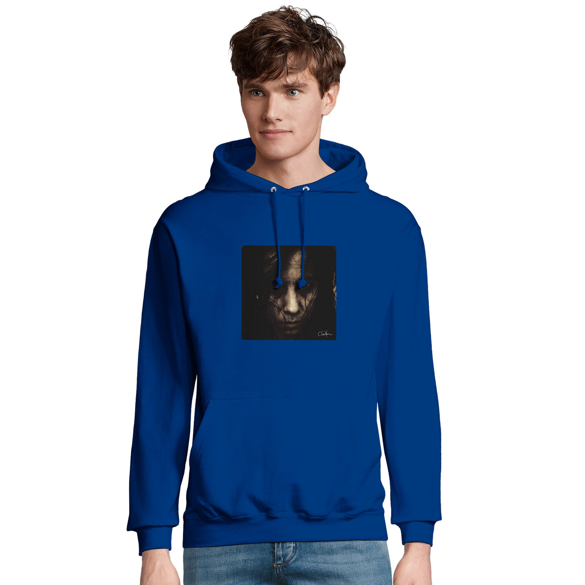 Fearless - "Face It" Hoodie Royal Blue 4