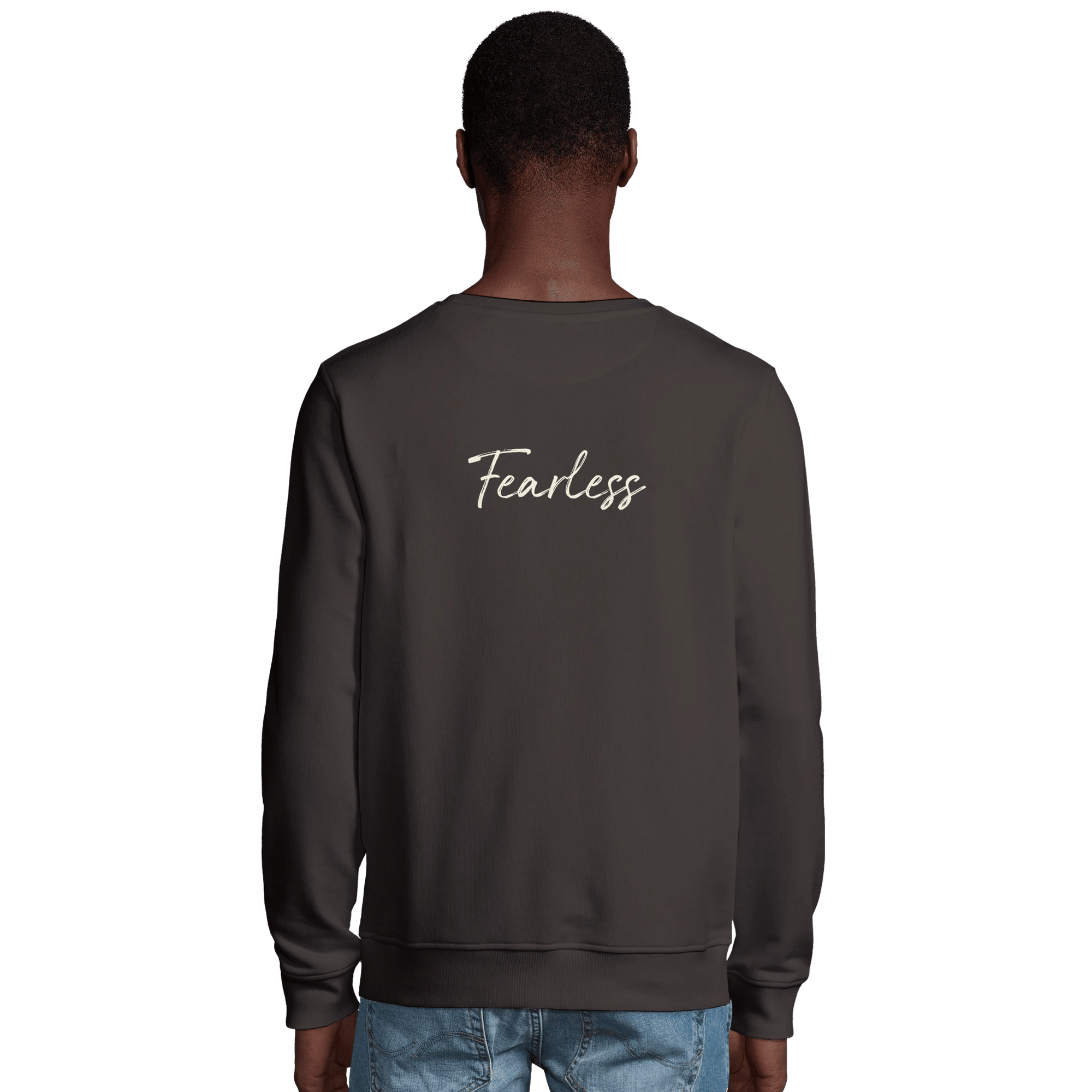 Fearless - "Face It" Sweatshirt deep charcoal grey XS 7