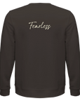 Fearless - "Face It" Sweatshirt deep charcoal grey XS 5