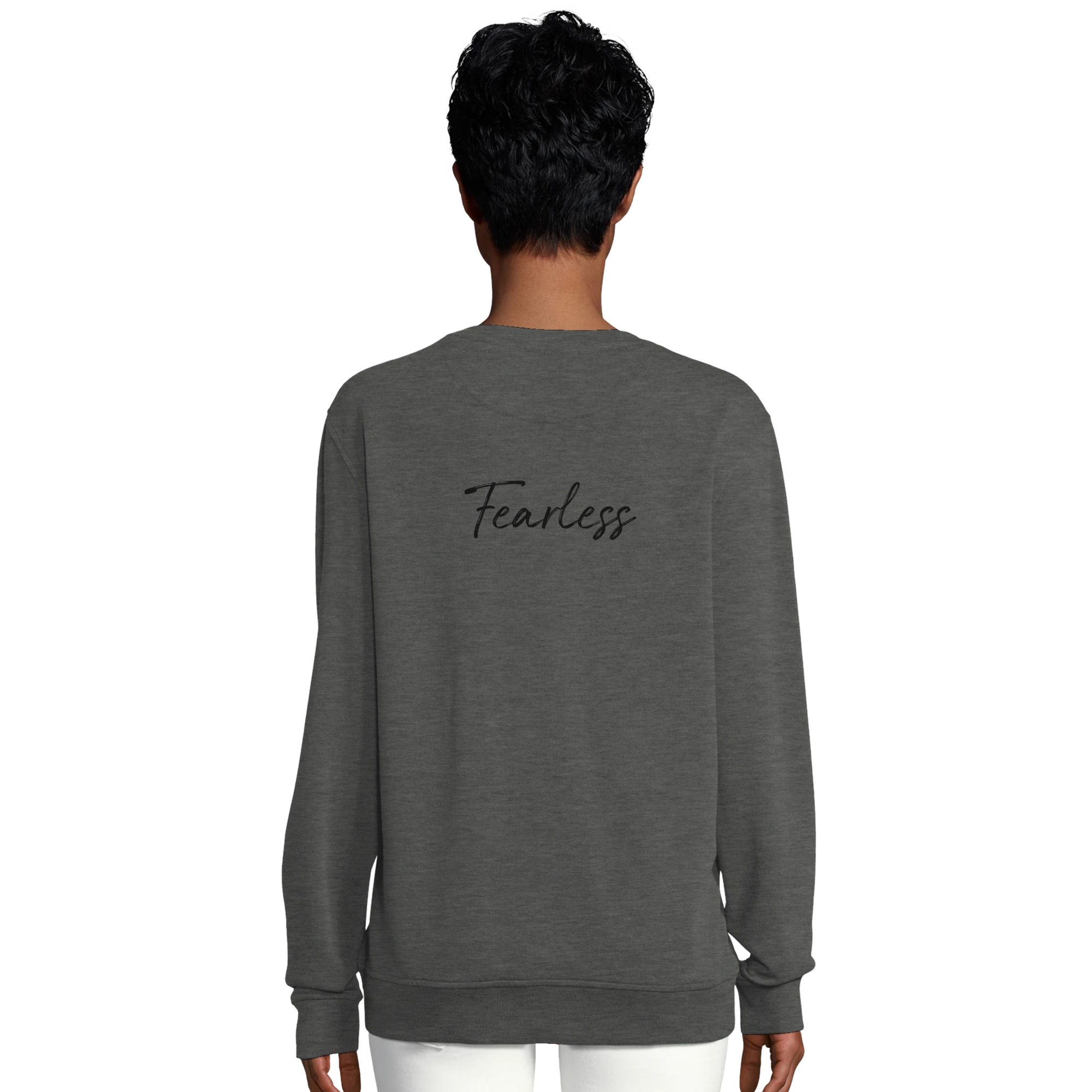 Fearless - "Face It" Sweatshirt Grey Melange XS 33