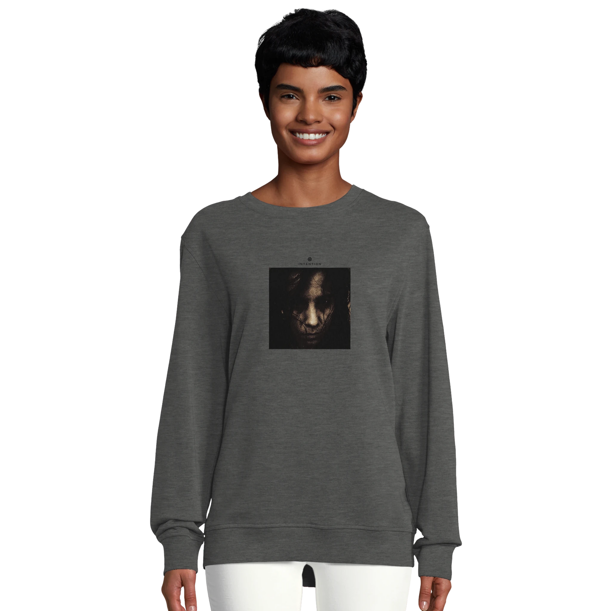 Fearless - "Face It" Sweatshirt Grey Melange XS 32