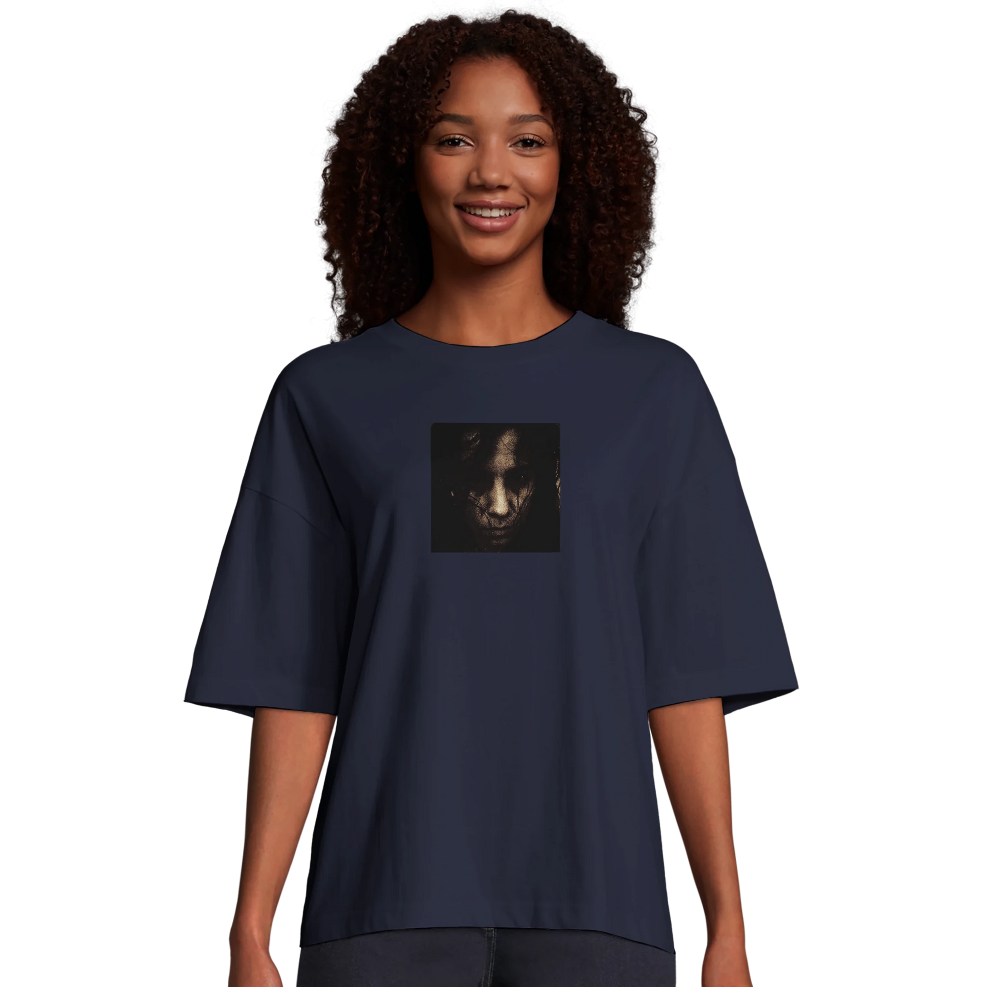 Fearless - "Face It" T-shirt French Navy XS 22
