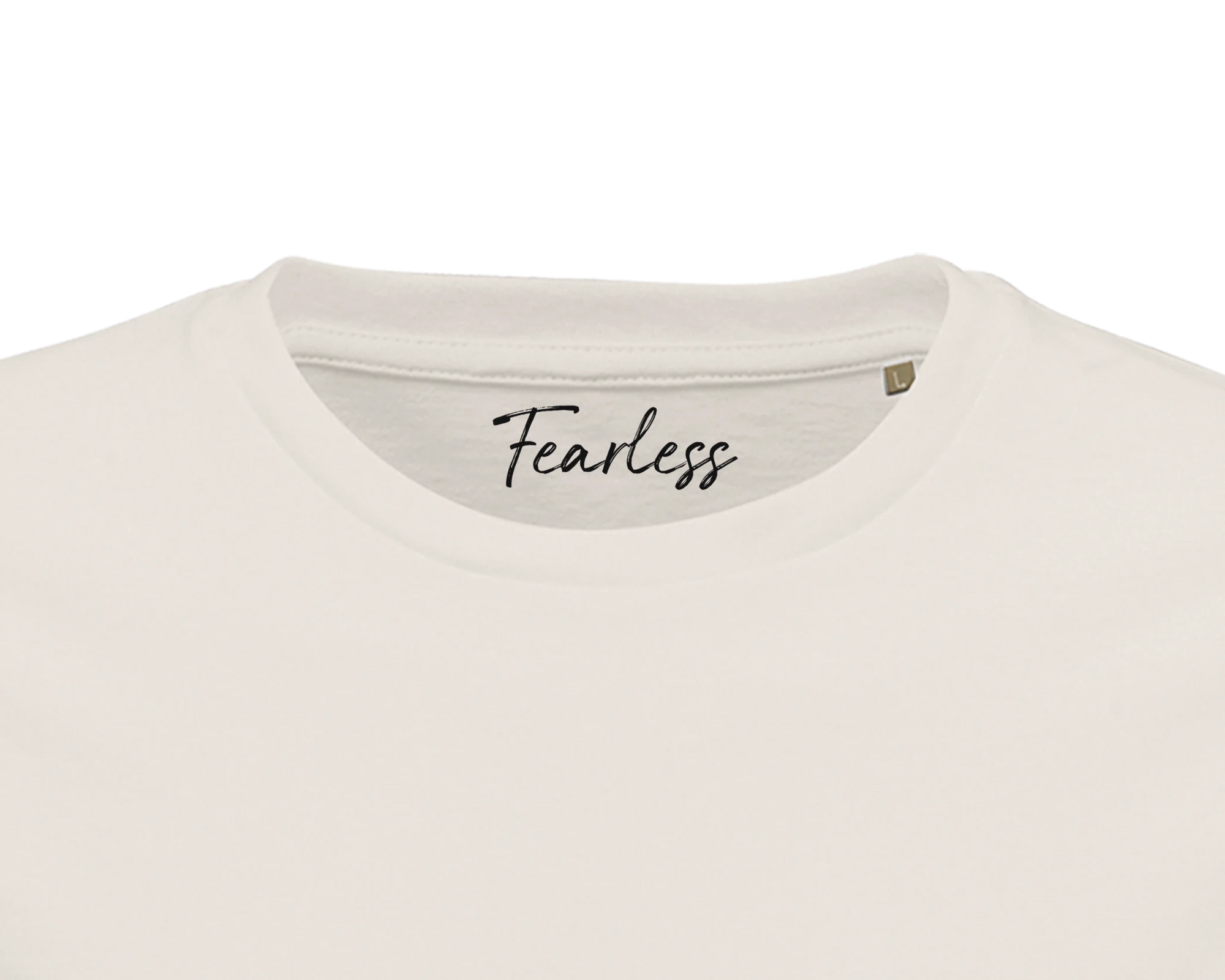 Fearless - "Face It" T-shirt Off White XS 17