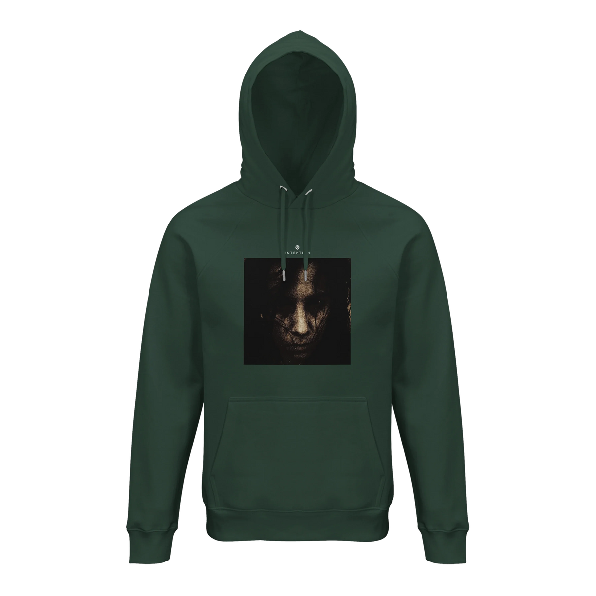 Fearless - "Face It" Hoodie Bottle Green 1