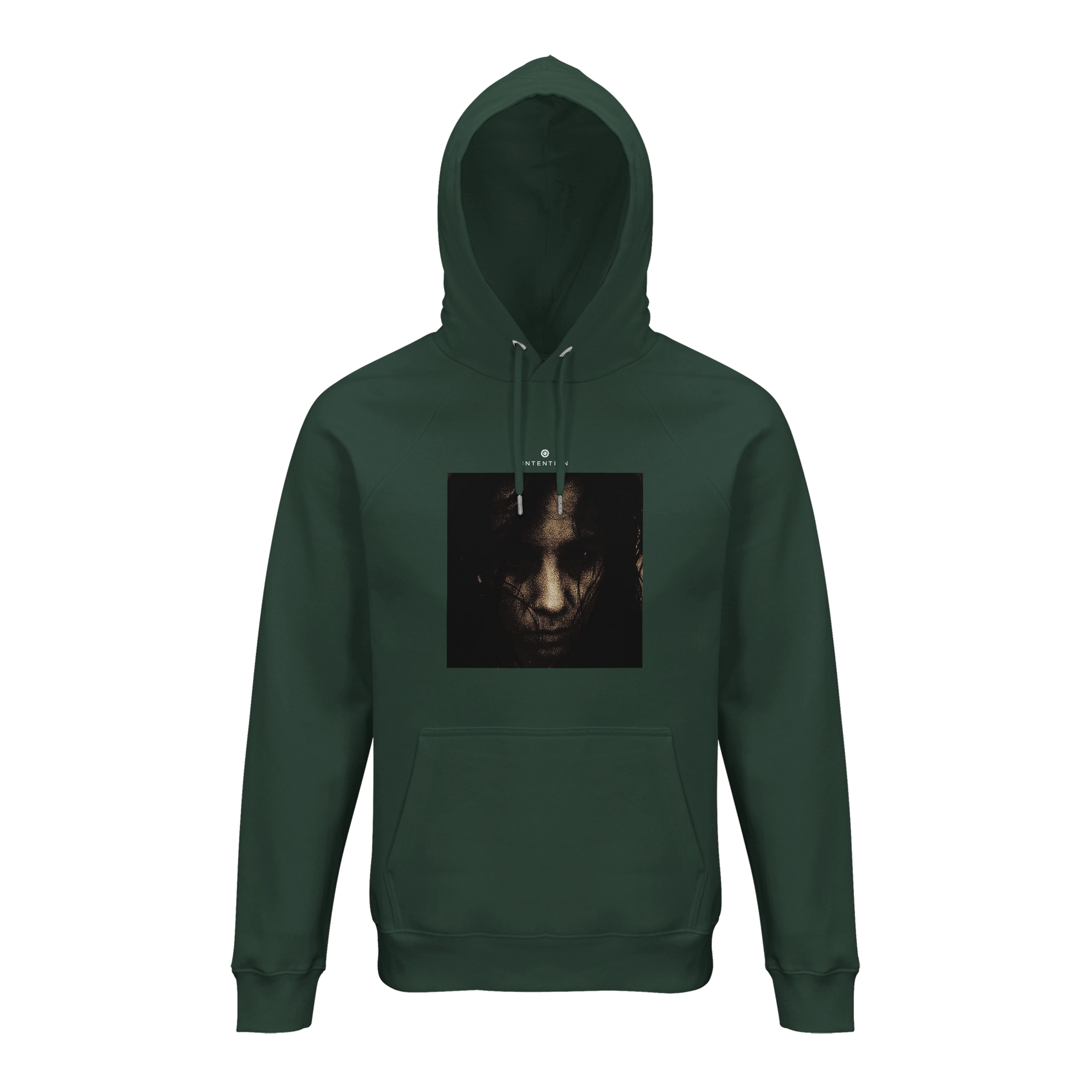 Fearless - "Face It" Hoodie Bottle Green XS 1