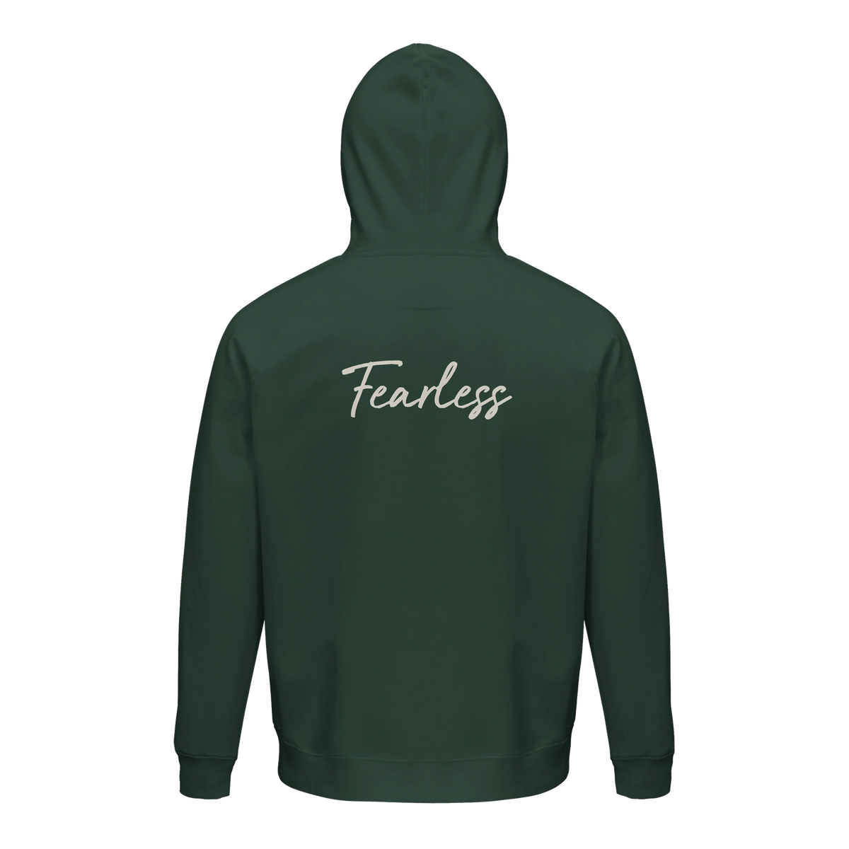 Fearless - "Face It" Hoodie Bottle Green 2