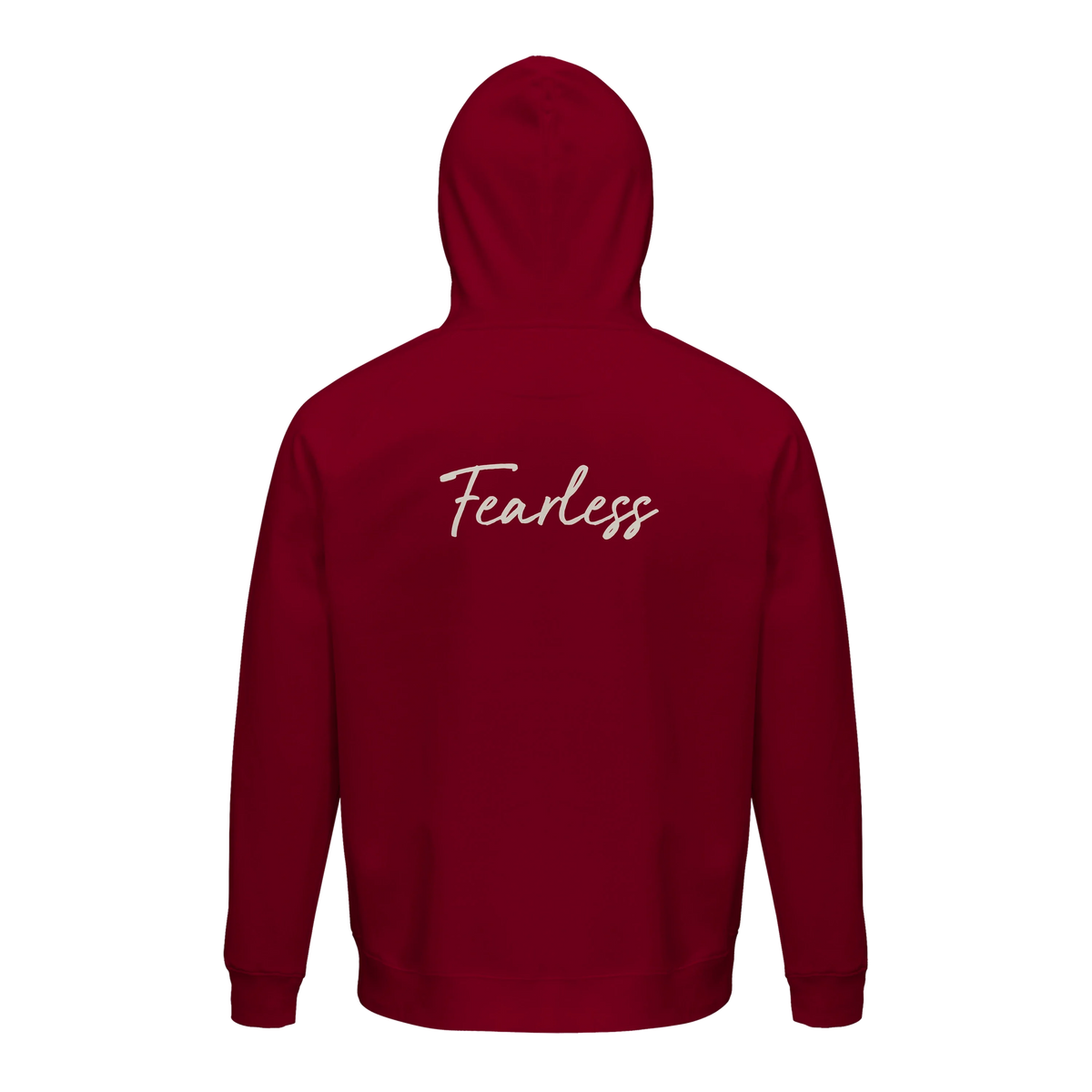 Fearless - "Face It" Hoodie Burgundy 2