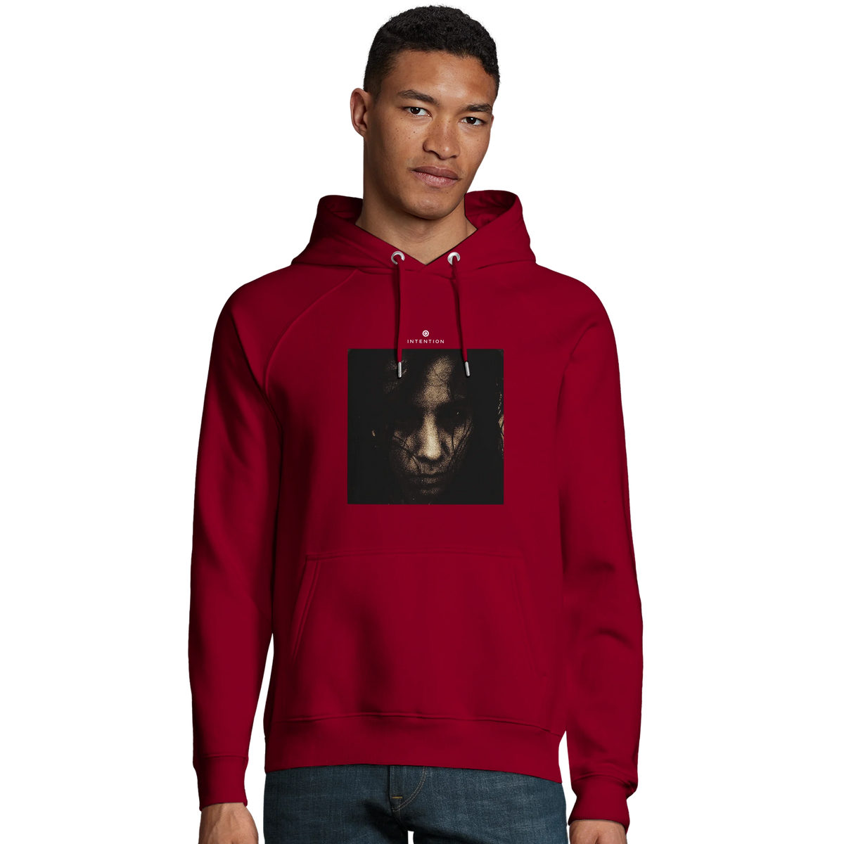 Fearless - "Face It" Hoodie Burgundy 3