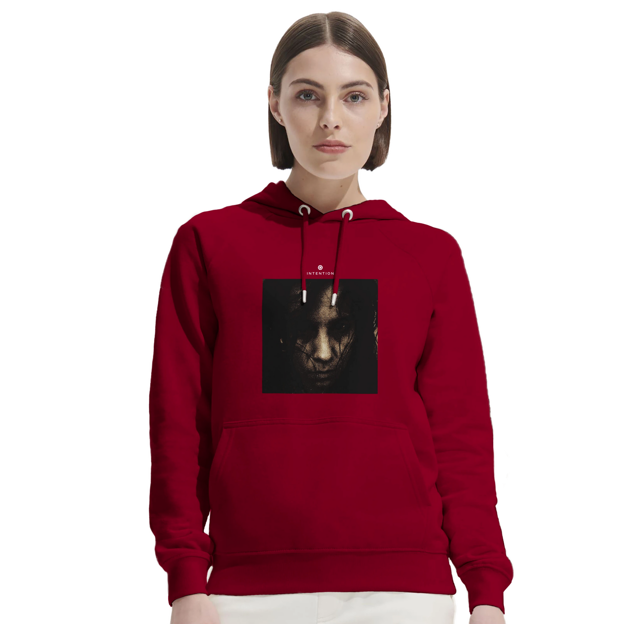 Fearless - "Face It" Hoodie Burgundy XS 5