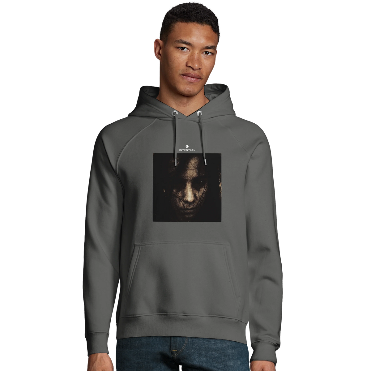 Fearless - "Face It" Hoodie charcoal melange 3