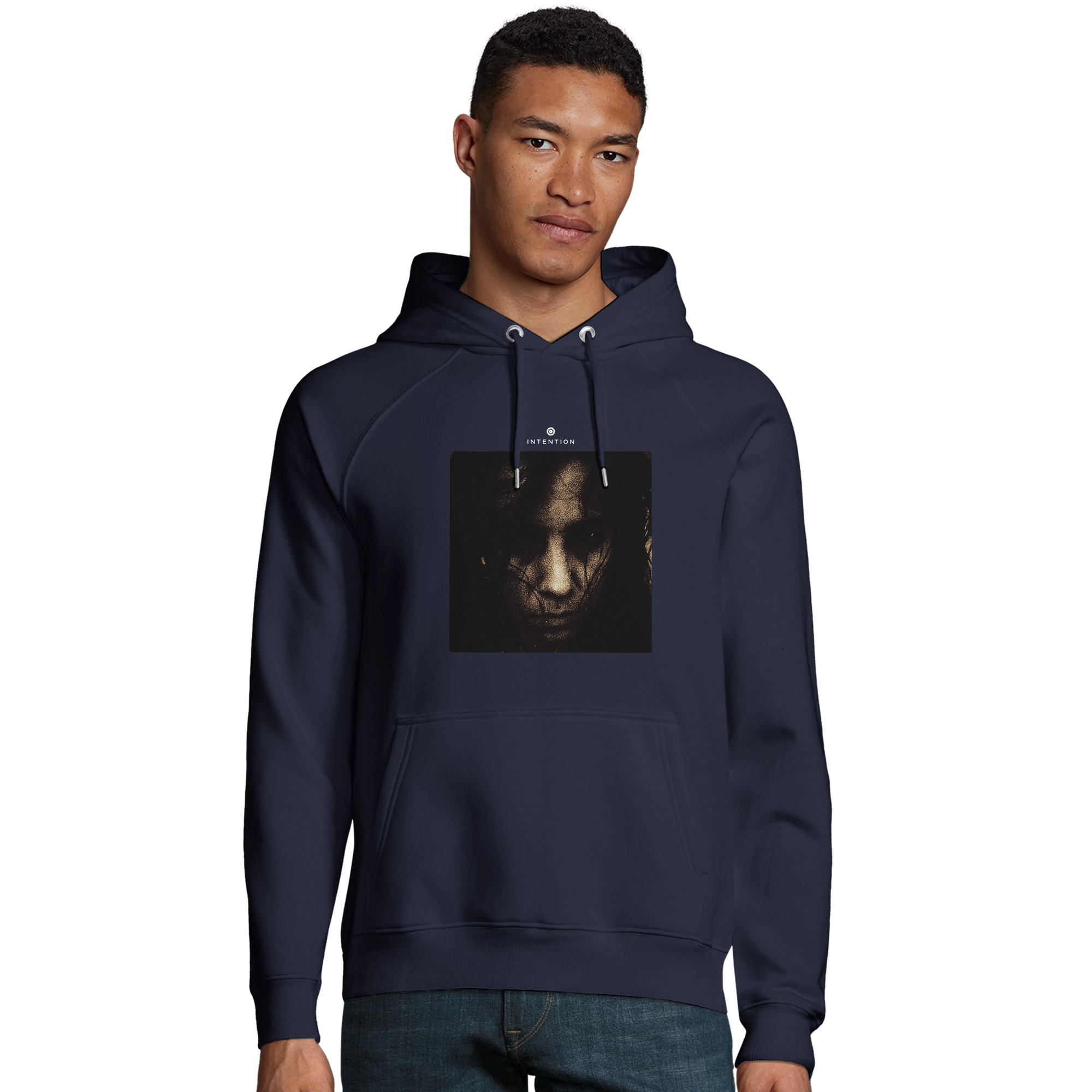 Fearless - "Face It" Hoodie French Navy XS 3