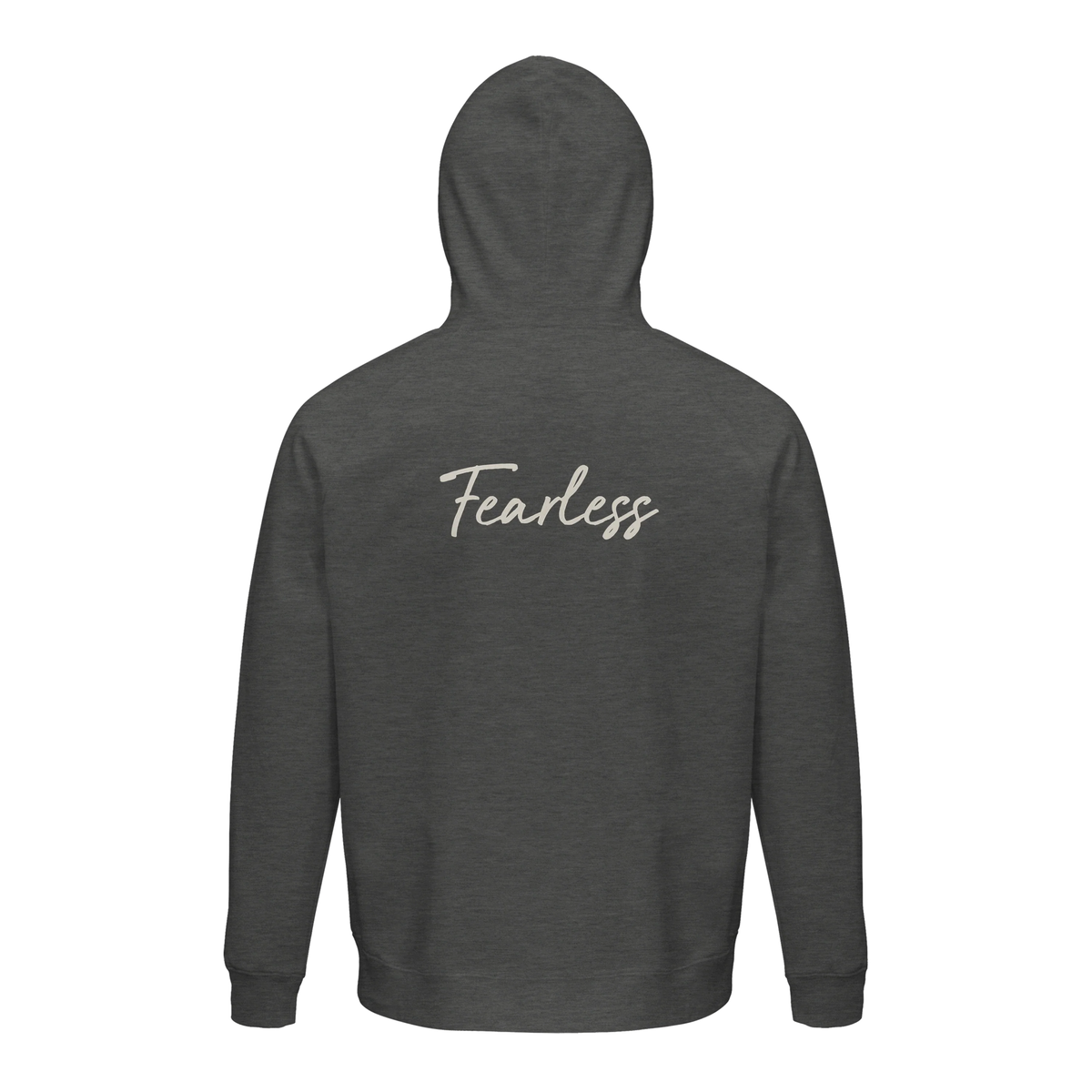 Fearless - "Face It" Hoodie Grey Melange 2