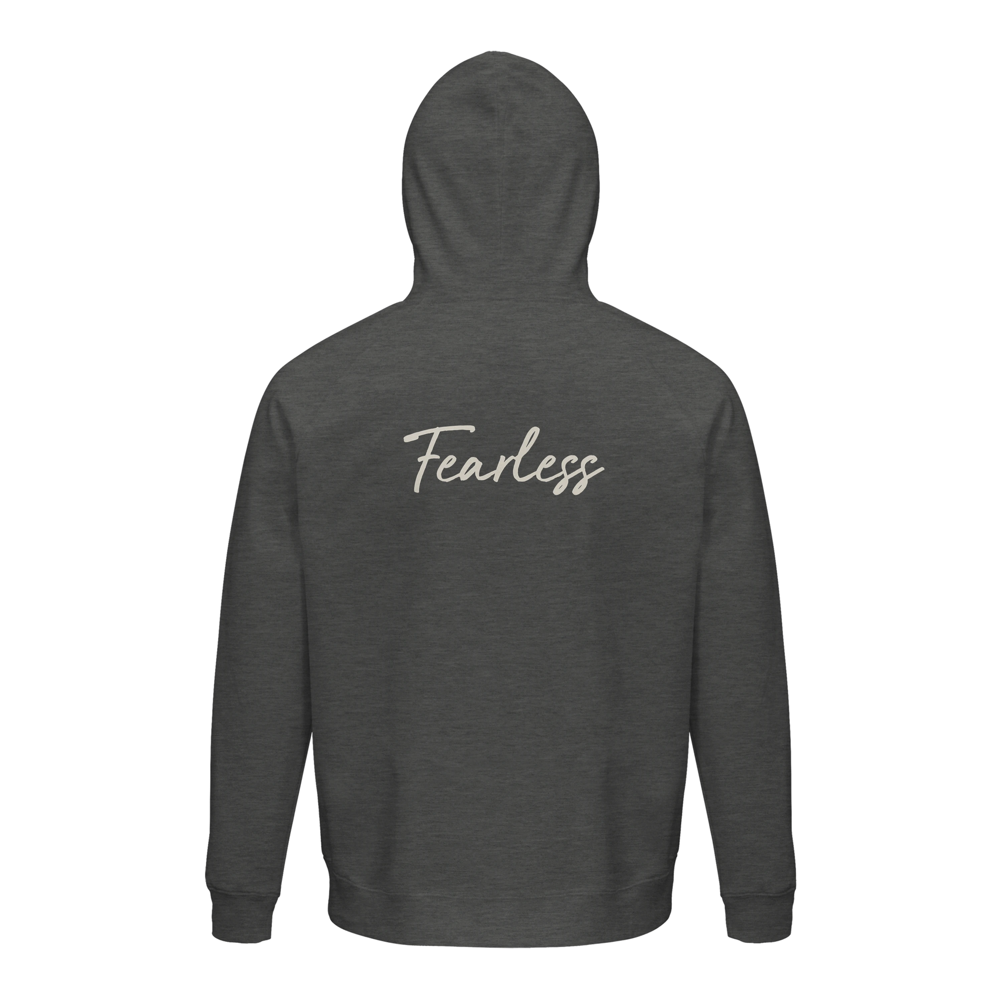 Fearless - "Face It" Hoodie Grey Melange XS 2