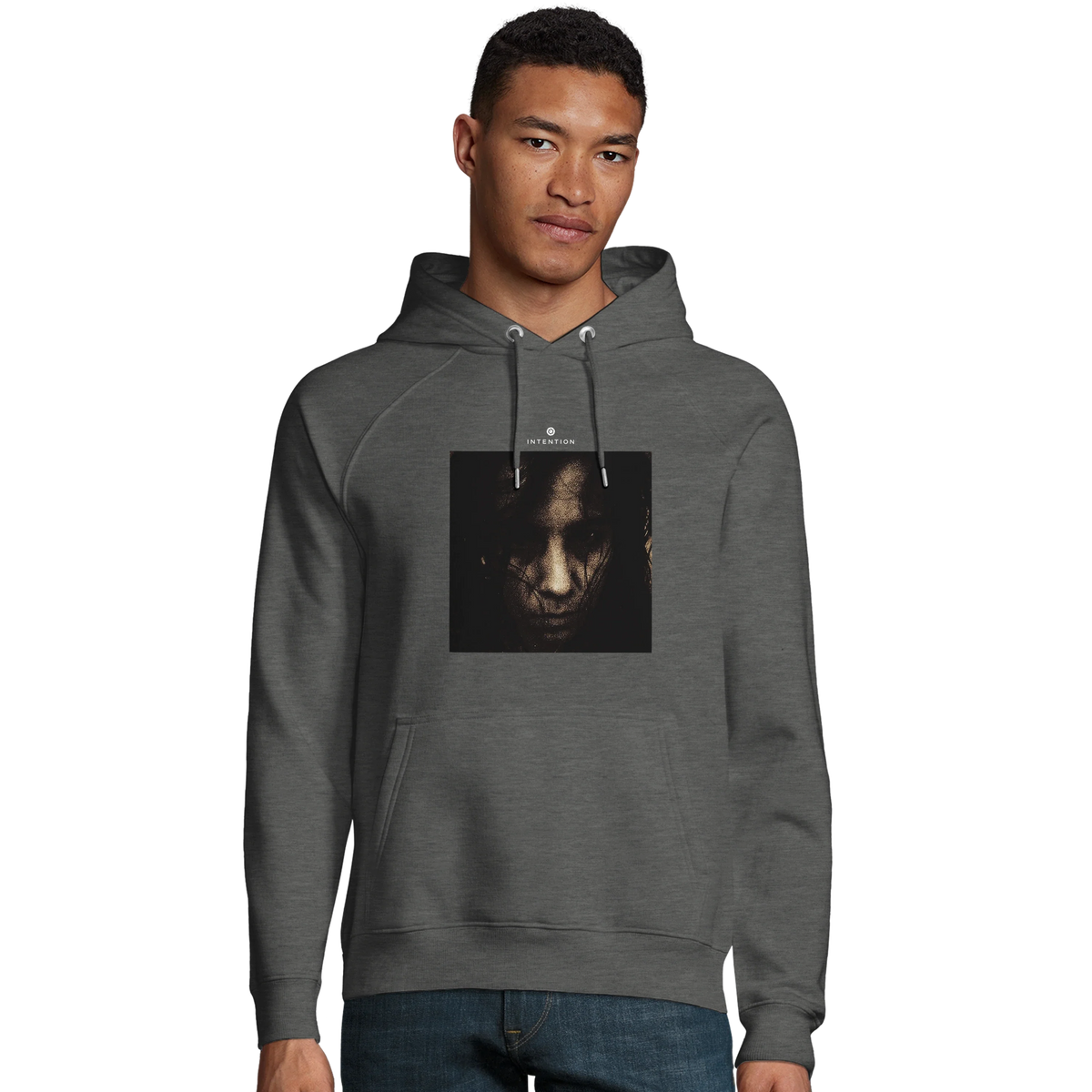 Fearless - "Face It" Hoodie Grey Melange 3