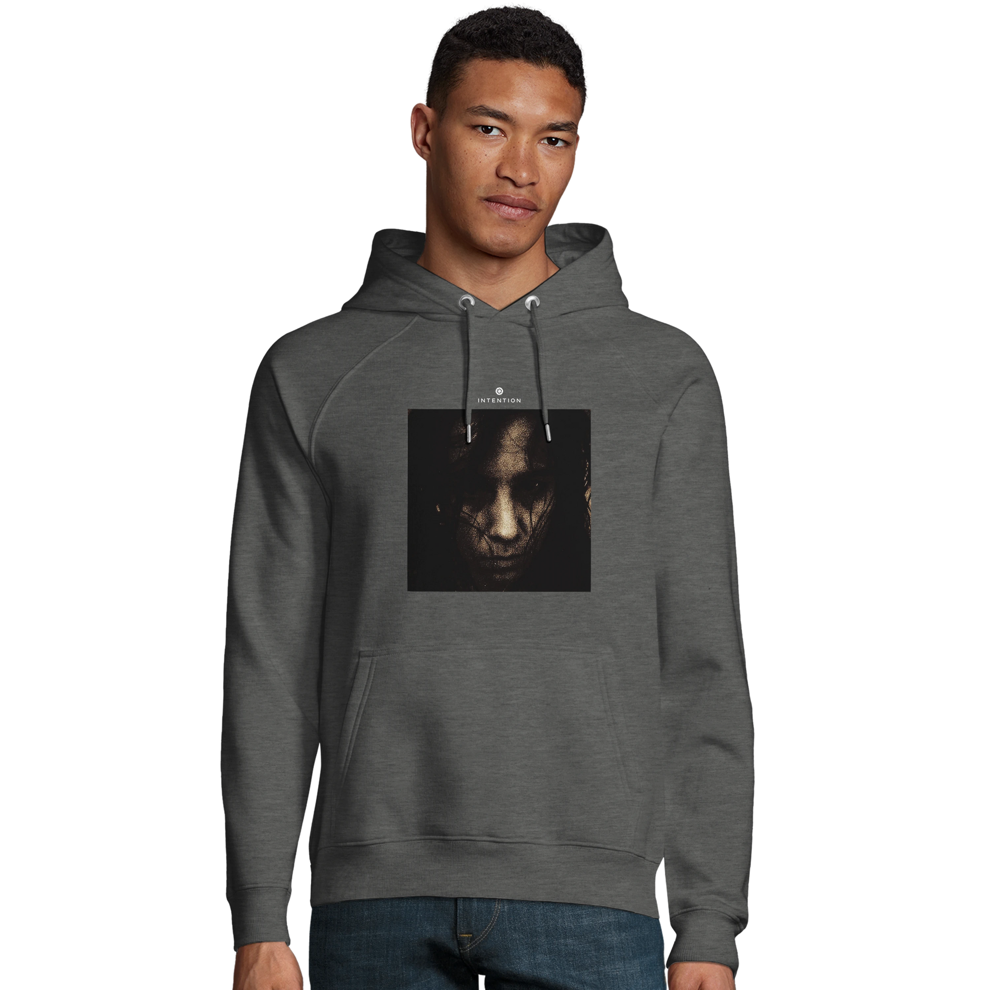 Fearless - "Face It" Hoodie Grey Melange XS 3
