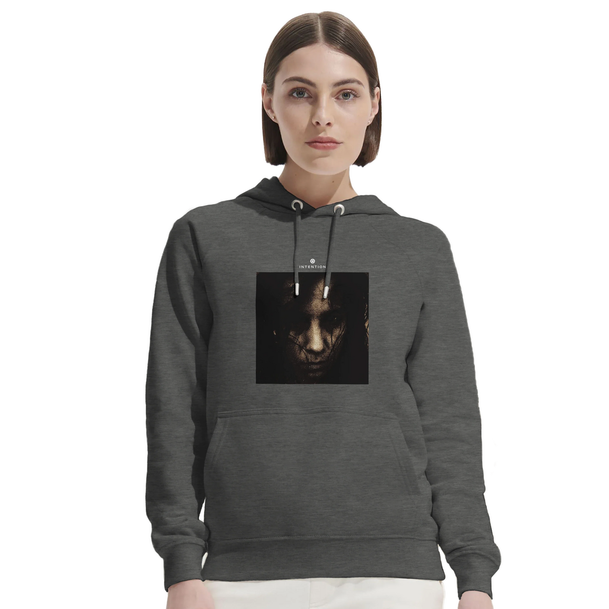 Fearless - "Face It" Hoodie Grey Melange 5
