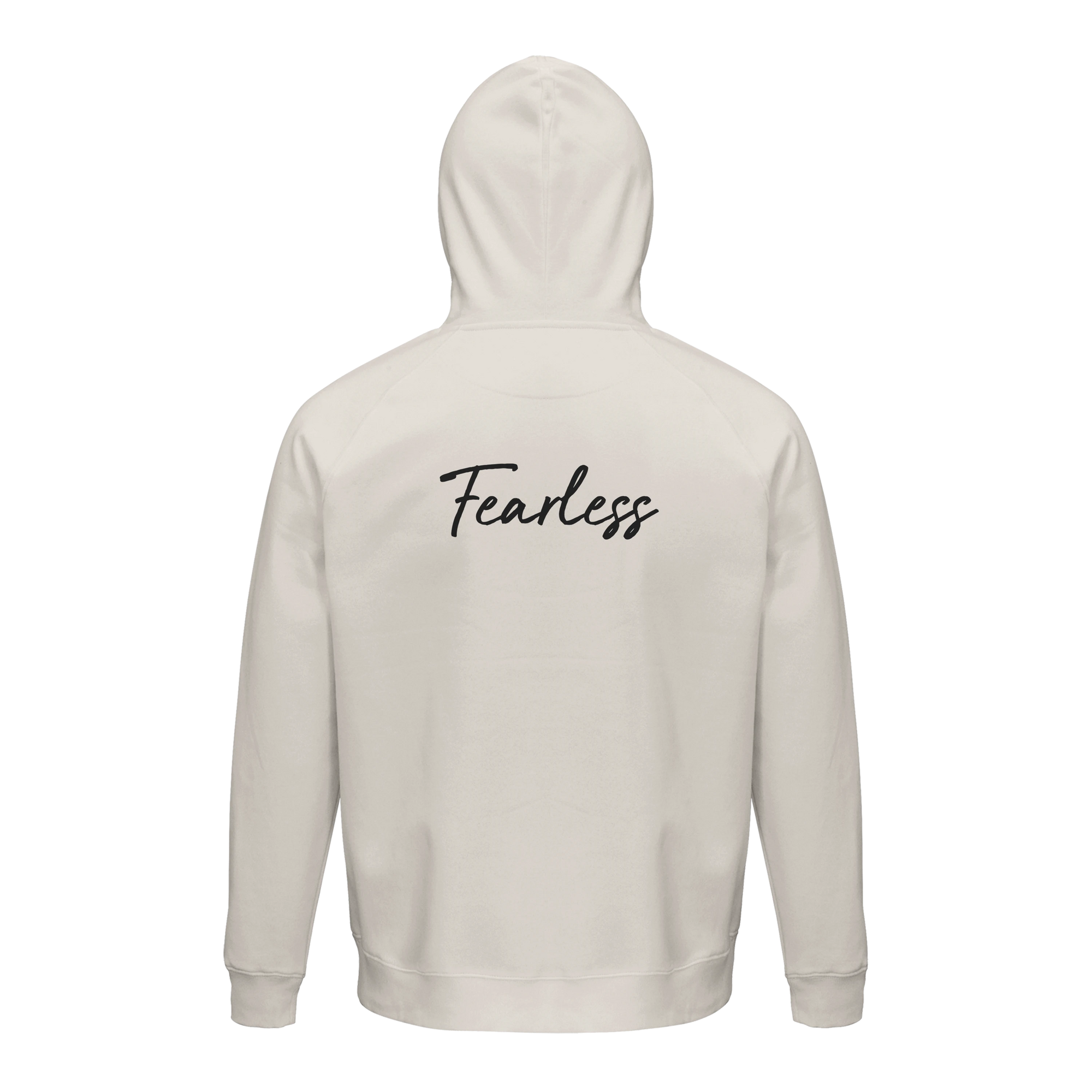 Fearless - "Face It" Hoodie Off White XS 2