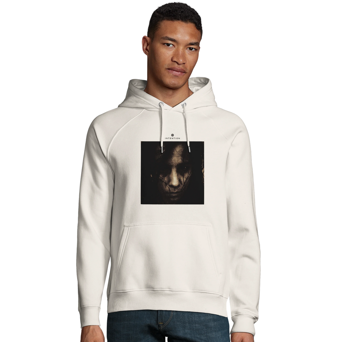Fearless - "Face It" Hoodie Off White 4