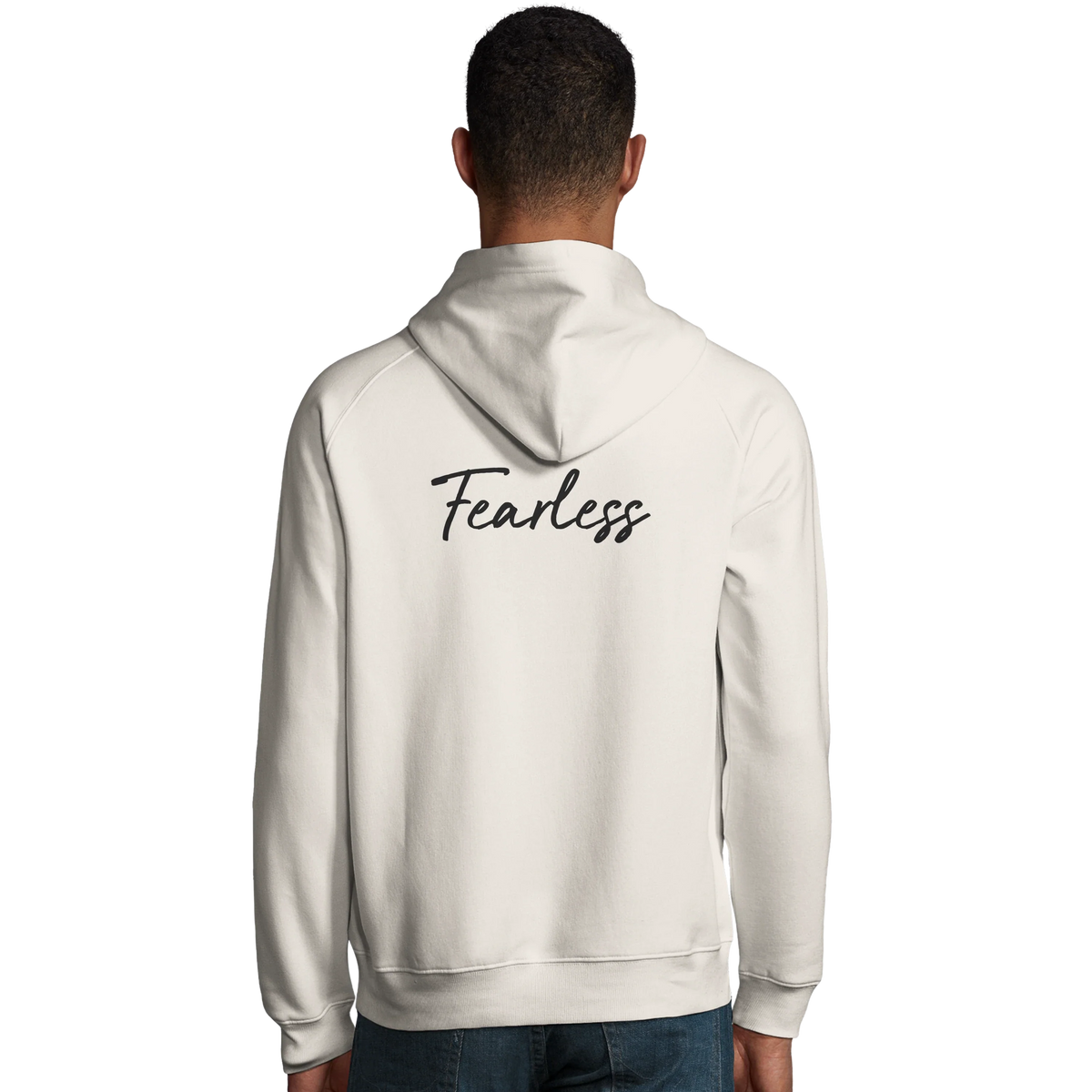 Fearless - "Face It" Hoodie Off White 5