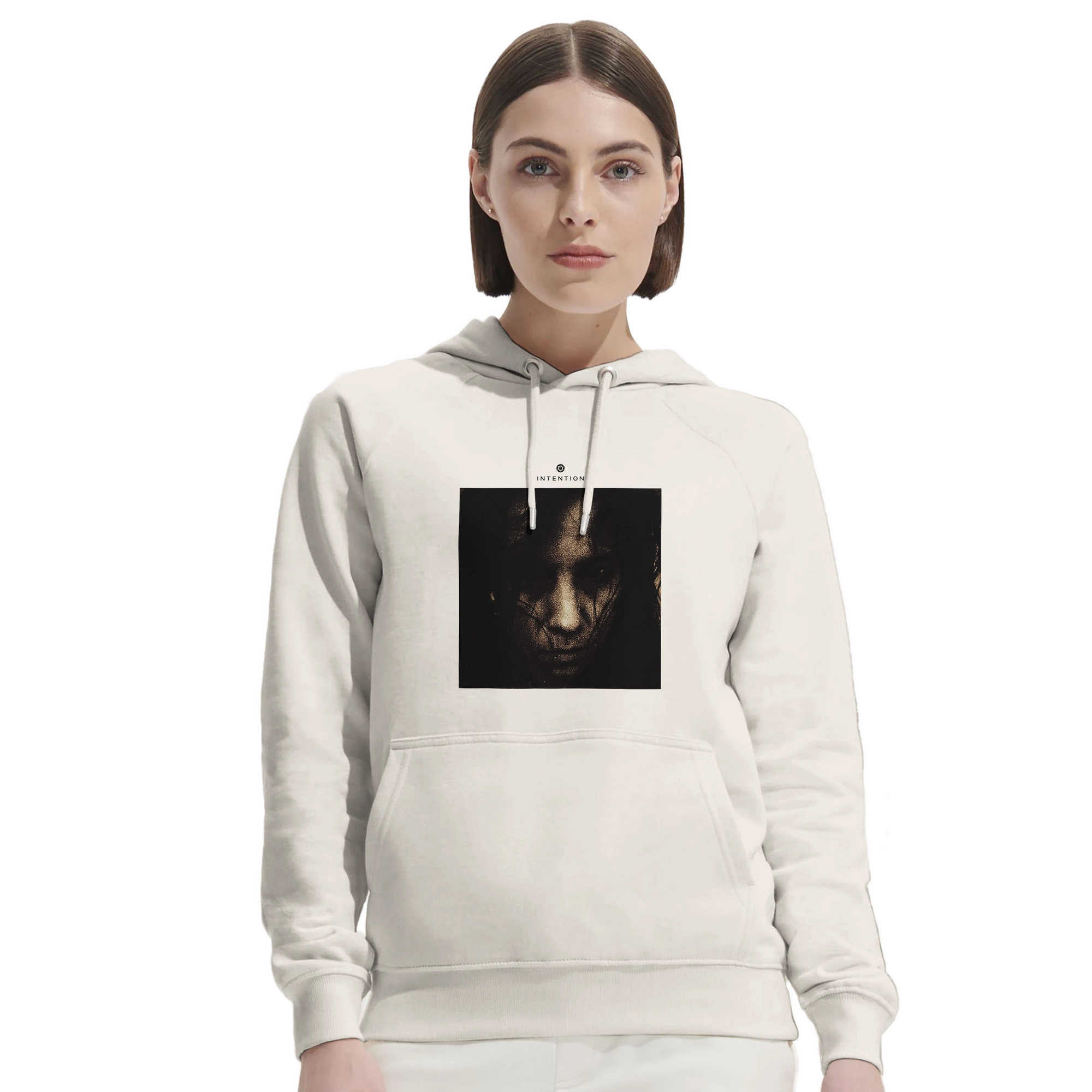 Fearless - "Face It" Hoodie Off White XS 6