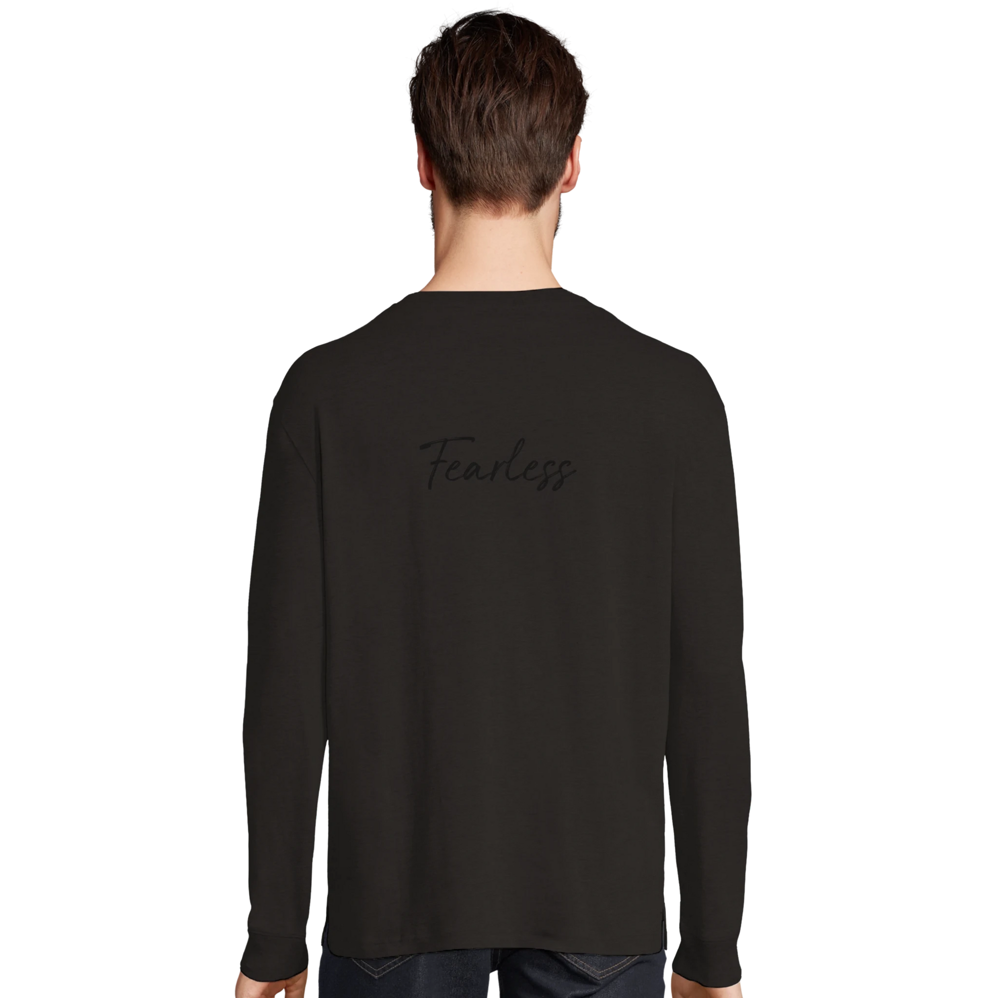 Fearless - "Face It" Long sleeve Deep Black 4