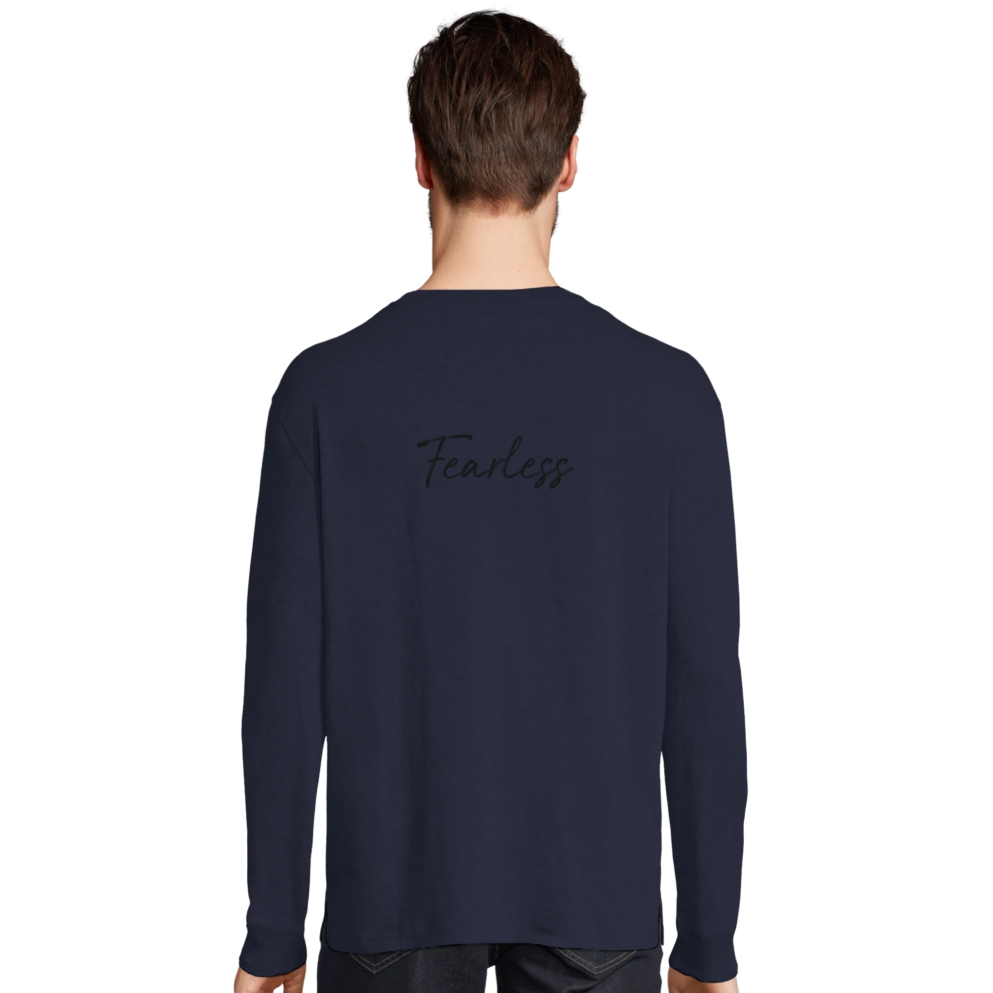 Fearless - "Face It" Long sleeve French Navy 4