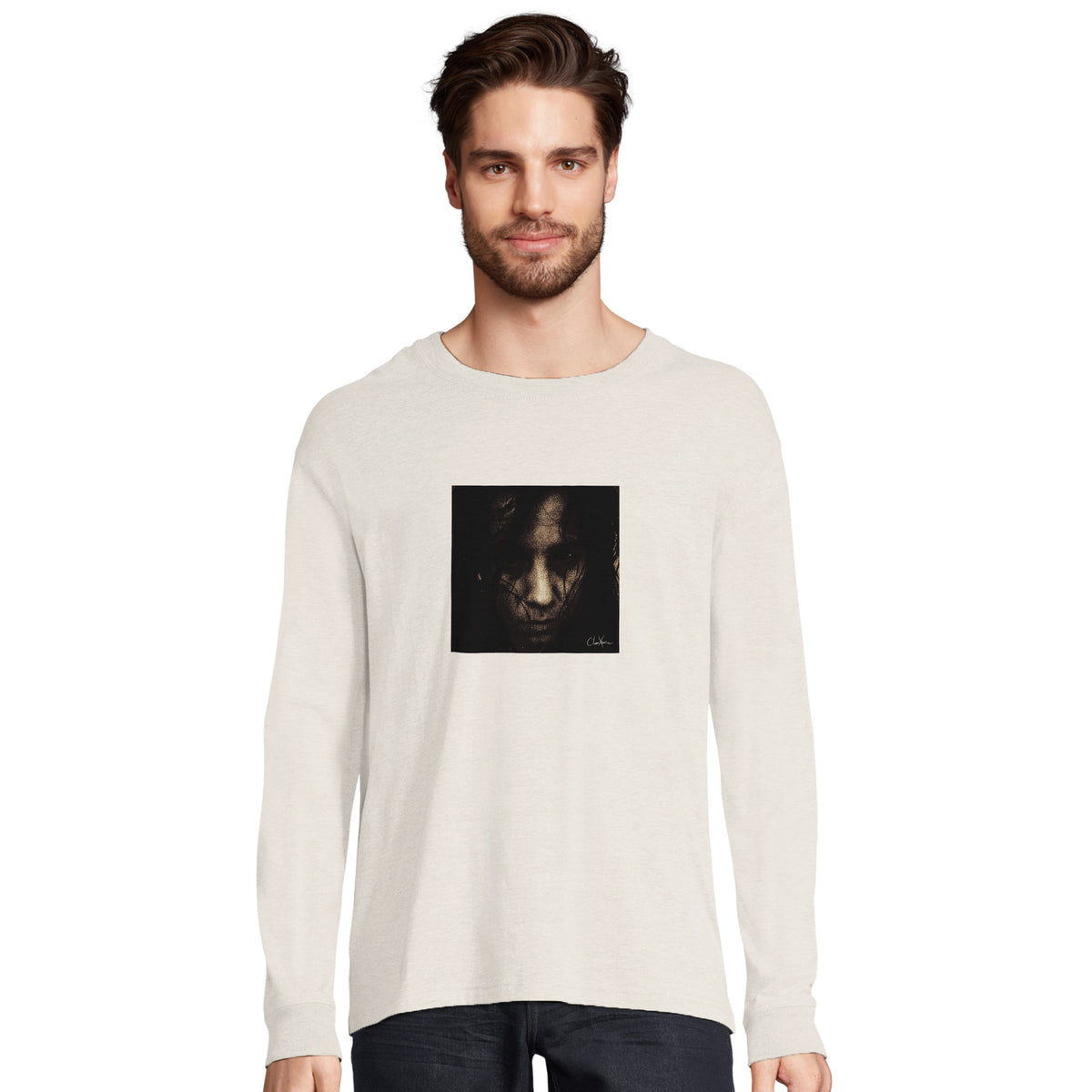Fearless - "Face It" Long sleeve Off White 3