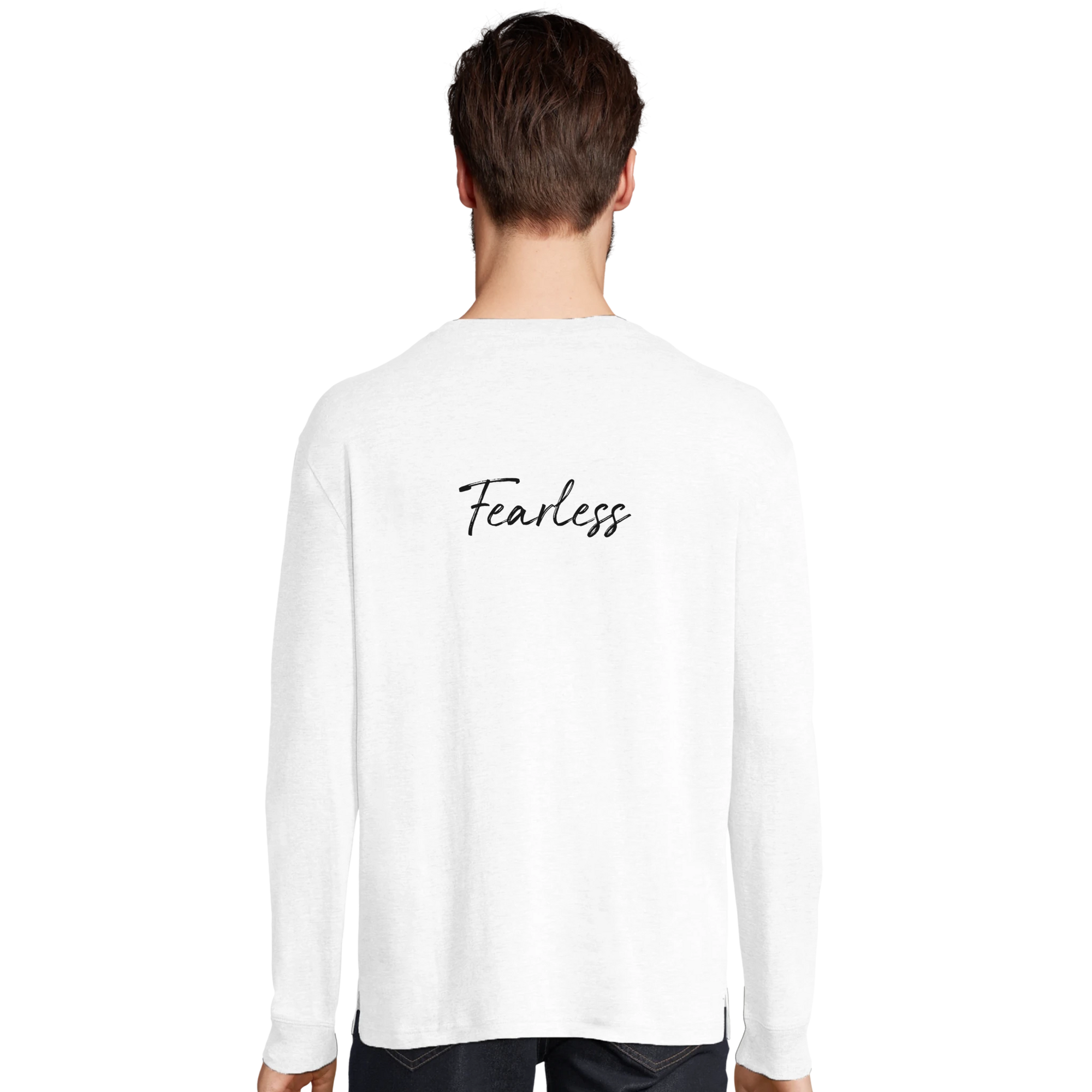 Fearless - "Face It" Long sleeve White 4