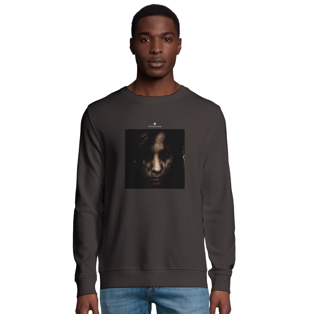 Fearless - "Face It" Sweatshirt deep charcoal grey 3