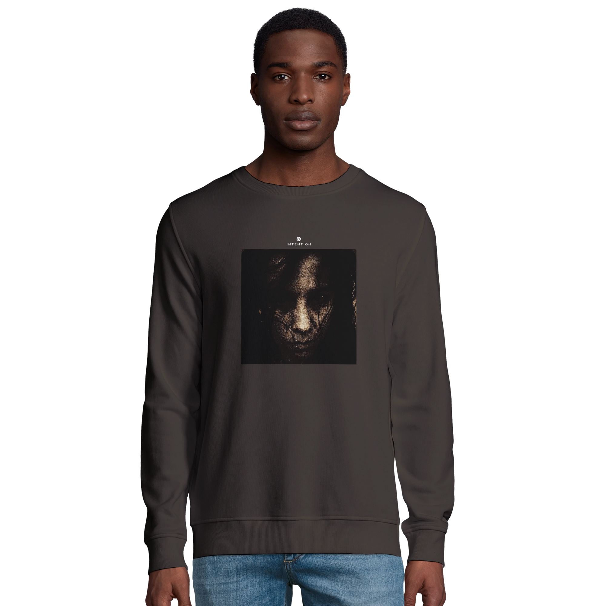 Fearless - "Face It" Sweatshirt deep charcoal grey 3
