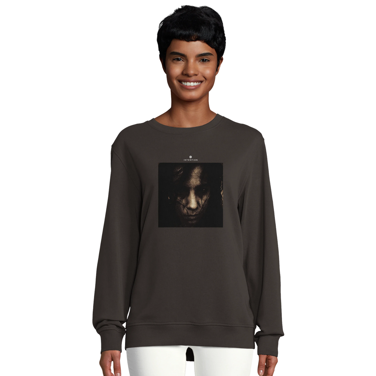 Fearless - "Face It" Sweatshirt deep charcoal grey 5