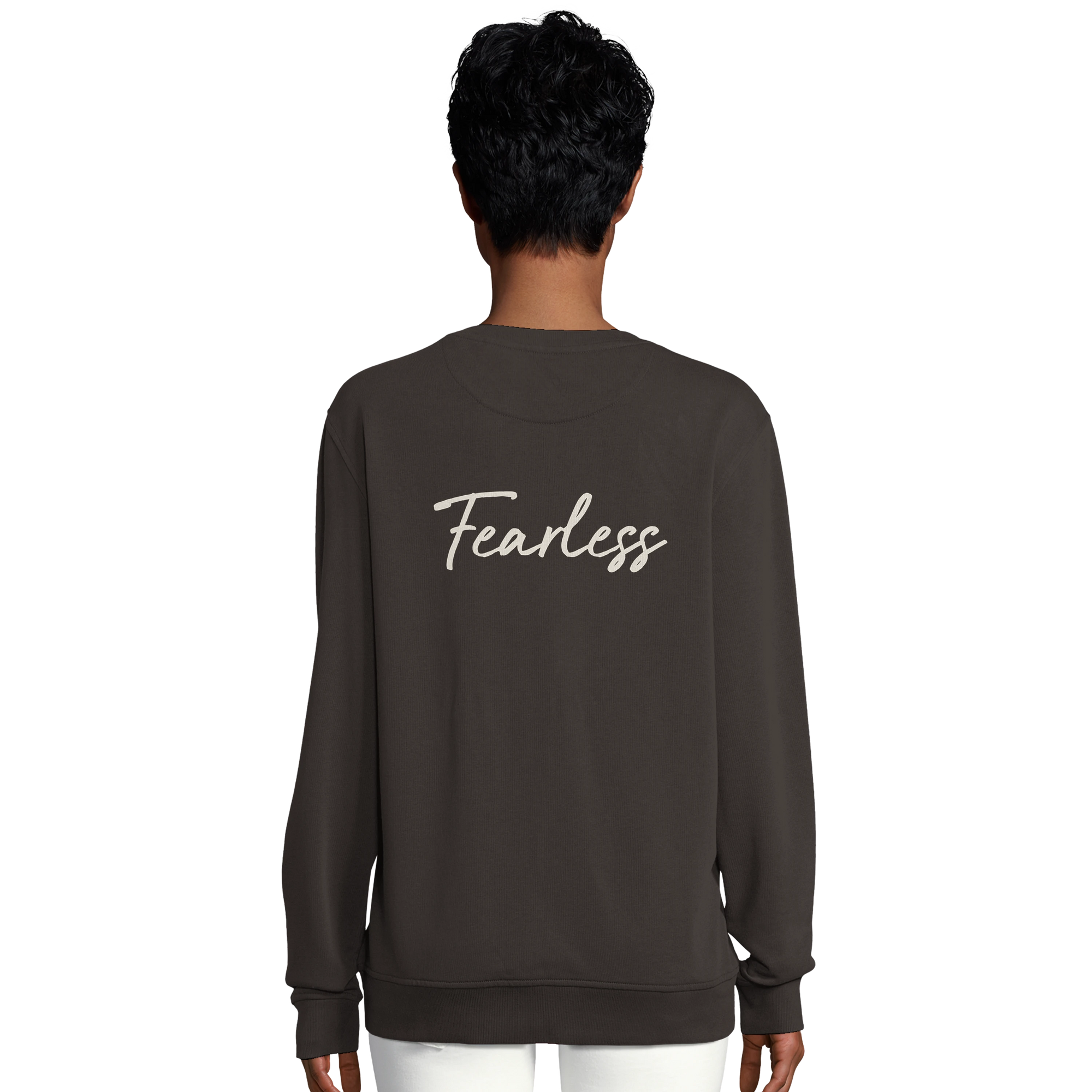 Fearless - "Face It" Sweatshirt deep charcoal grey 6
