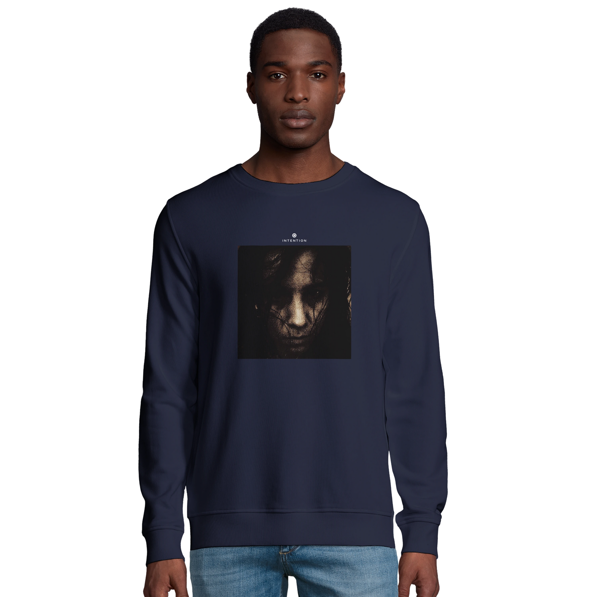 Fearless - "Face It" Sweatshirt French Navy 3