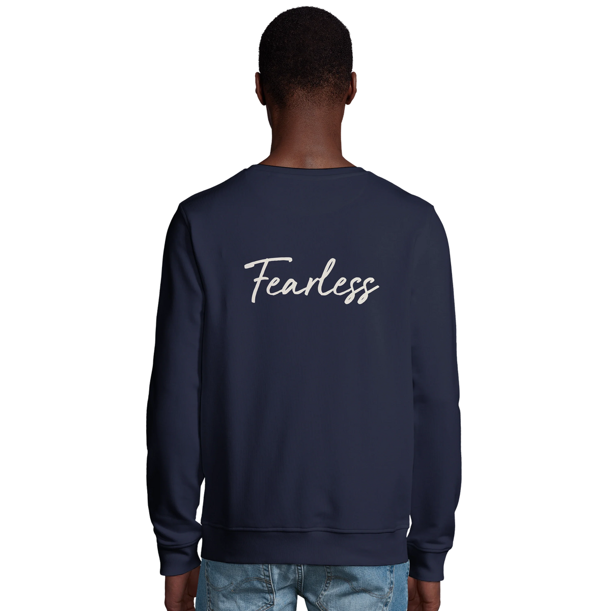 Fearless - "Face It" Sweatshirt French Navy 4