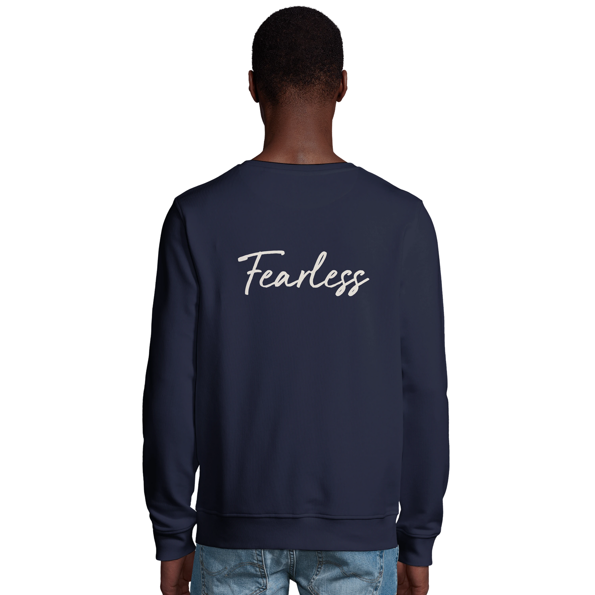 Fearless - "Face It" Sweatshirt French Navy 4