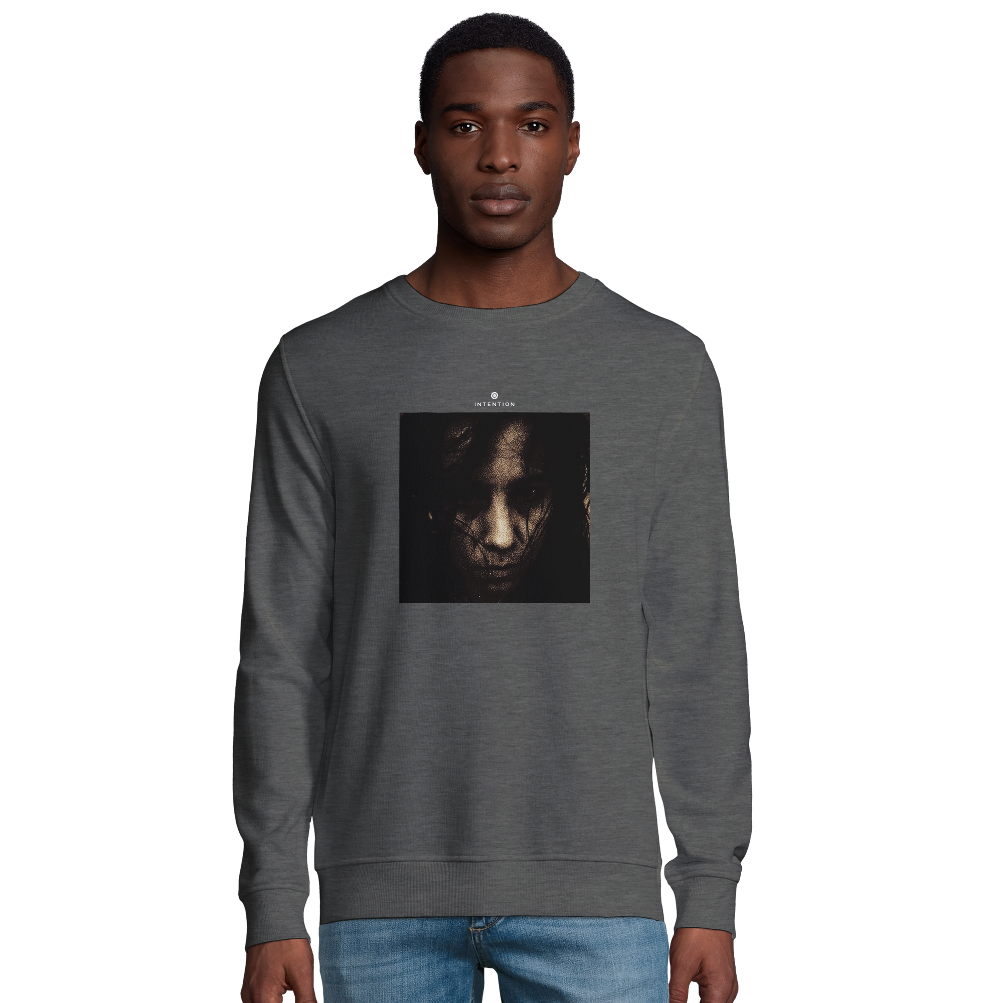 Fearless - "Face It" Sweatshirt Grey Melange 3