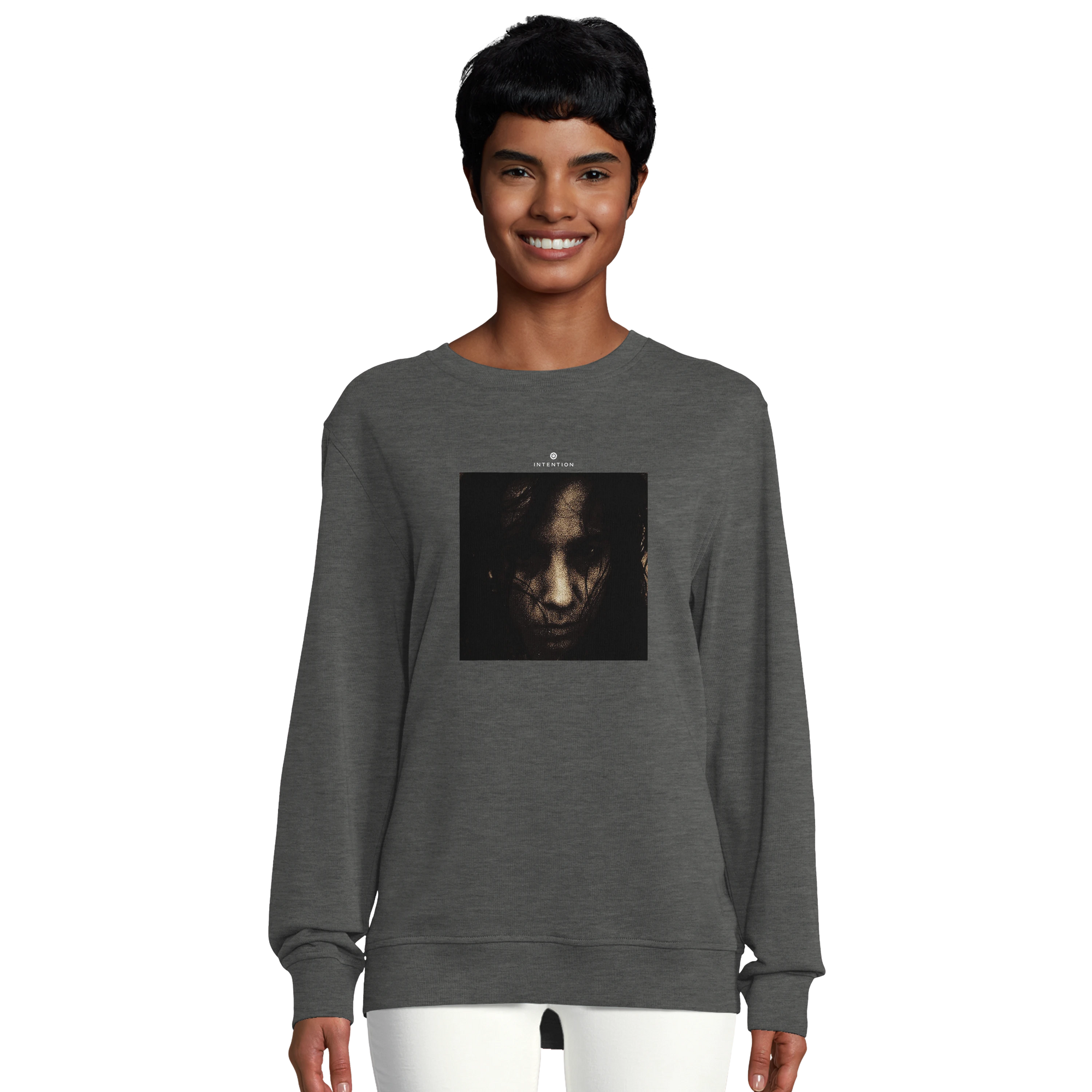 Fearless - "Face It" Sweatshirt Grey Melange 5