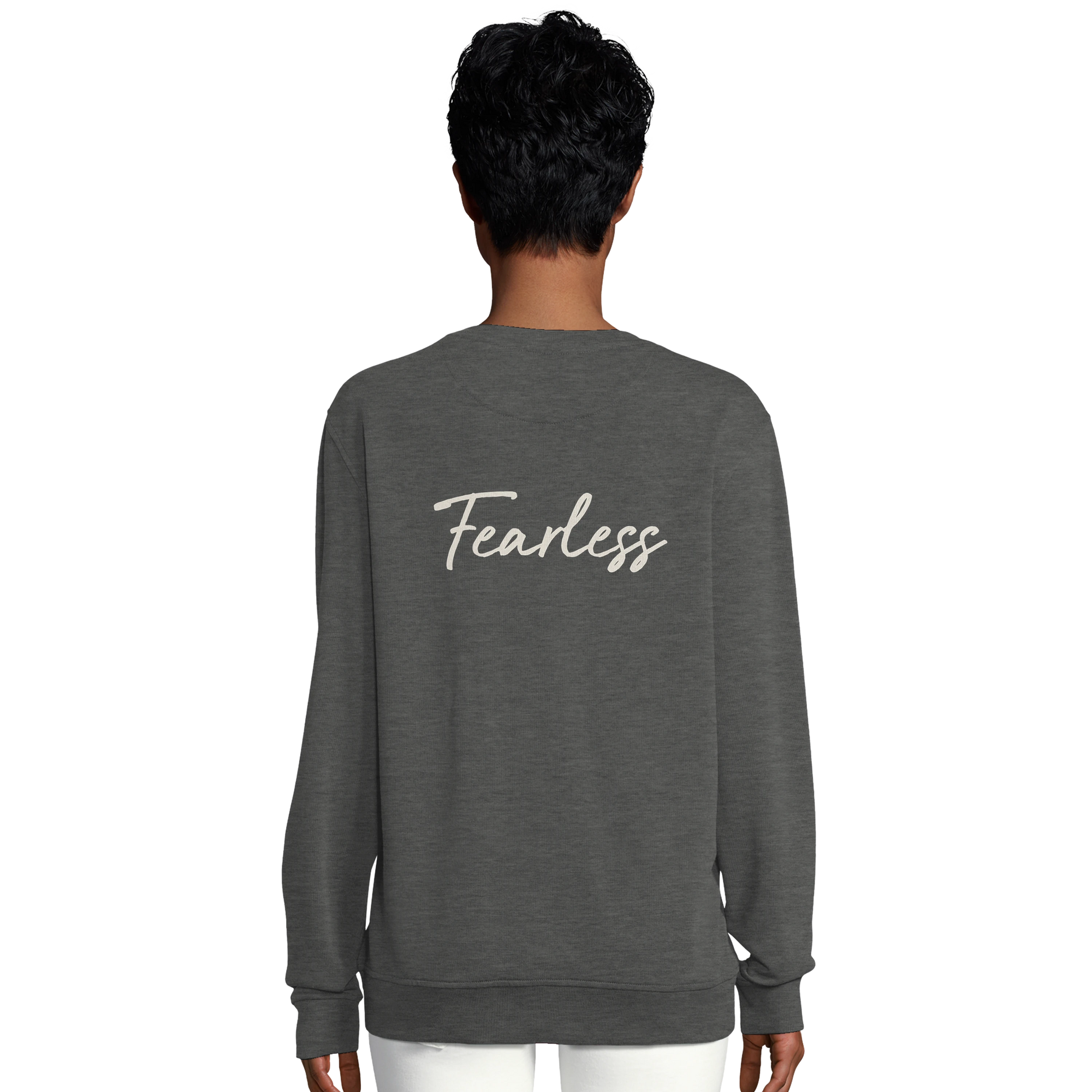 Fearless - "Face It" Sweatshirt Grey Melange 6