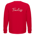 Fearless - "Face It" Sweatshirt Red 2