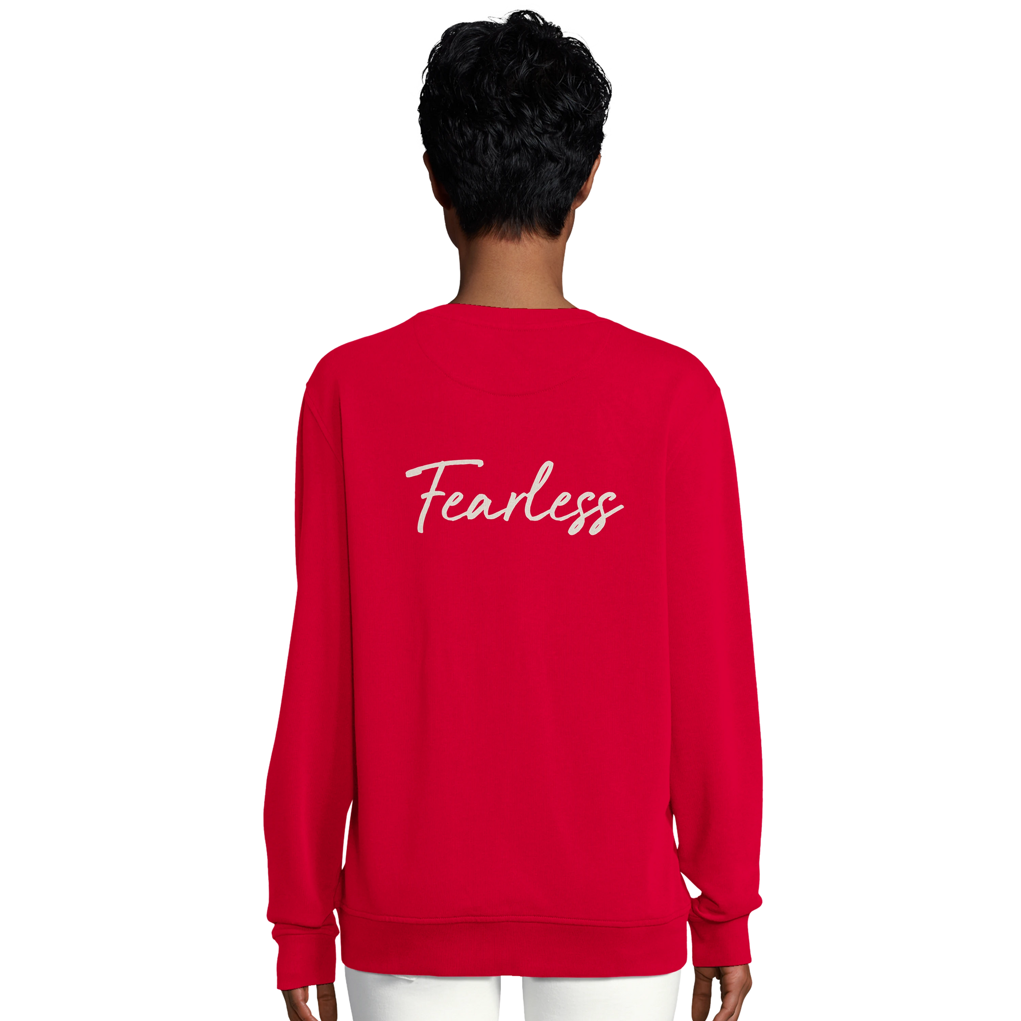 Fearless - "Face It" Sweatshirt Red 6