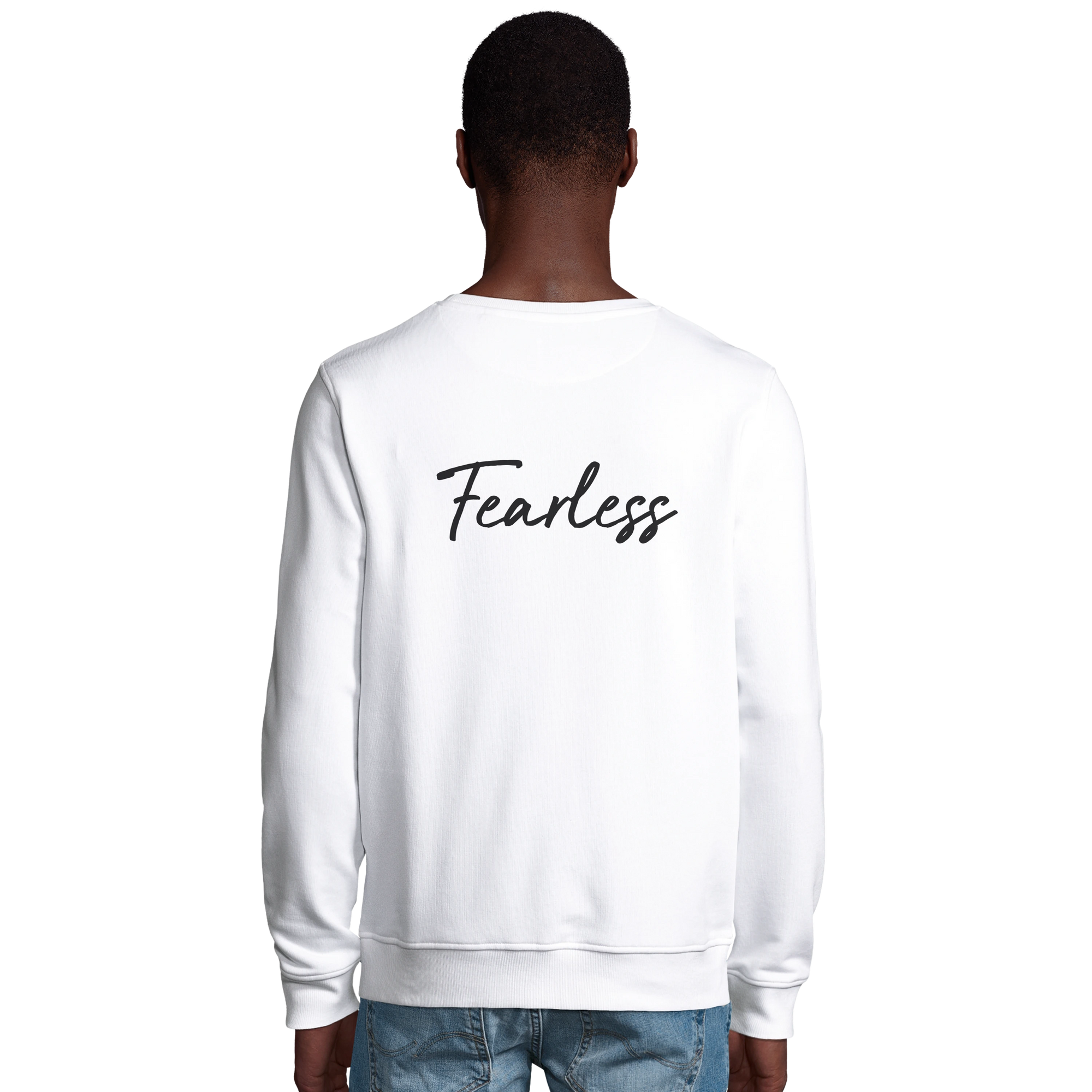 Fearless - "Face It" Sweatshirt White 4