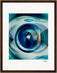 Around and Around Framed print 27x35 cm / 11x14″ Dark wood frame 36