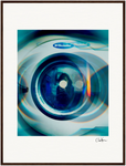 Around and Around Framed print 60x80 cm / 24x32″ Dark wood frame 40