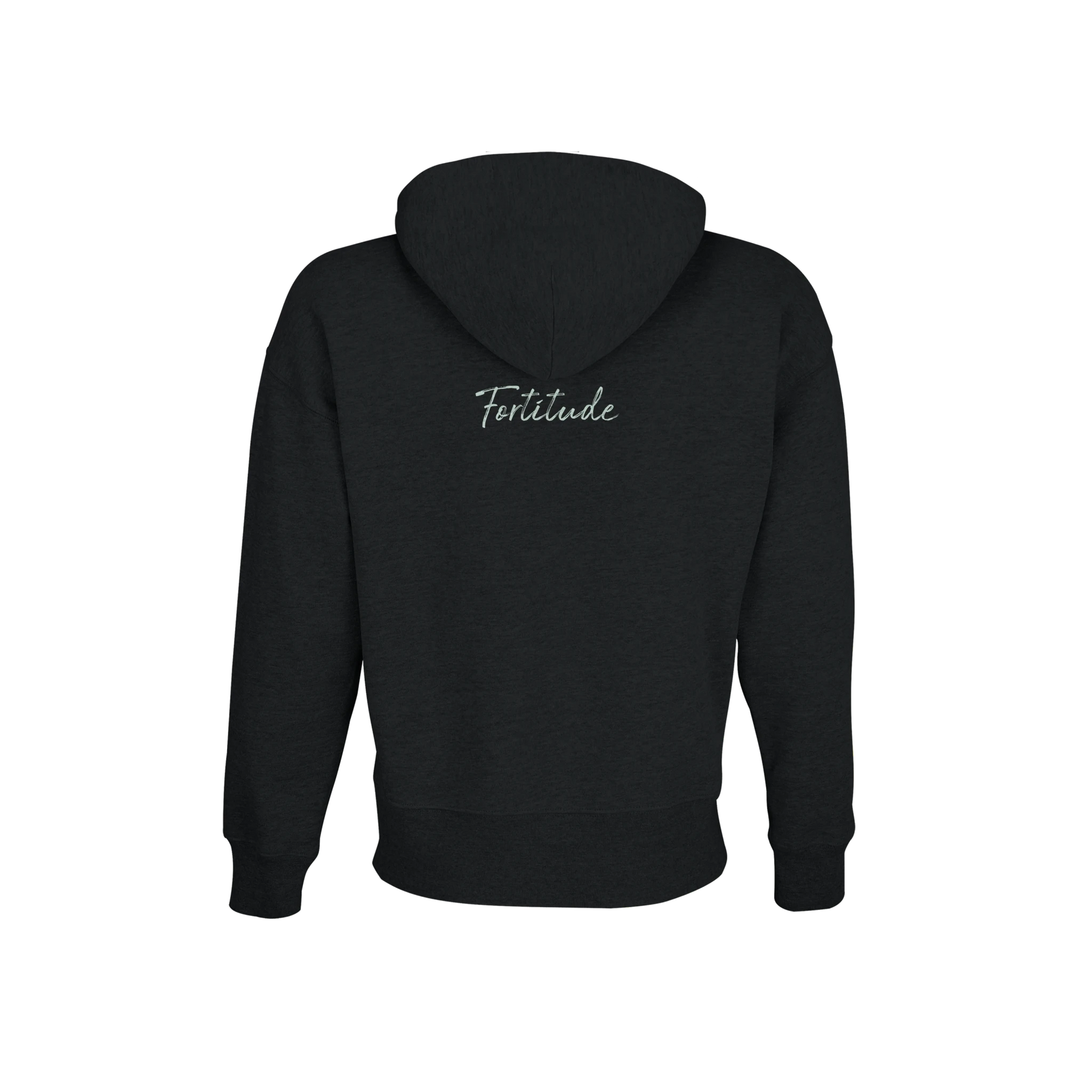 Fortitude - "Everyday Hero" Hoodie Black XS 5
